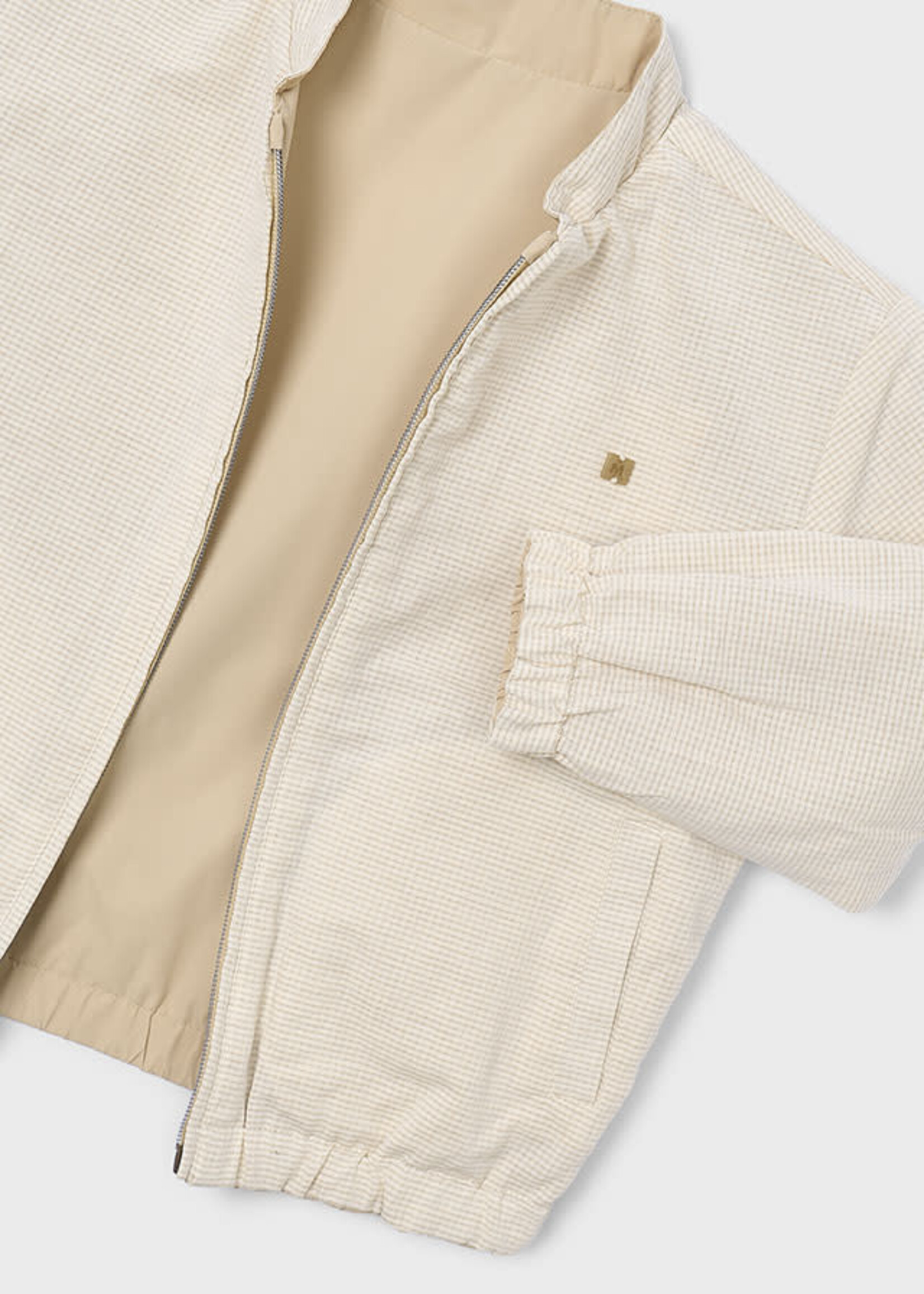 Mayoral Mayoral Reversible linen windbreaker oat - 26 03444