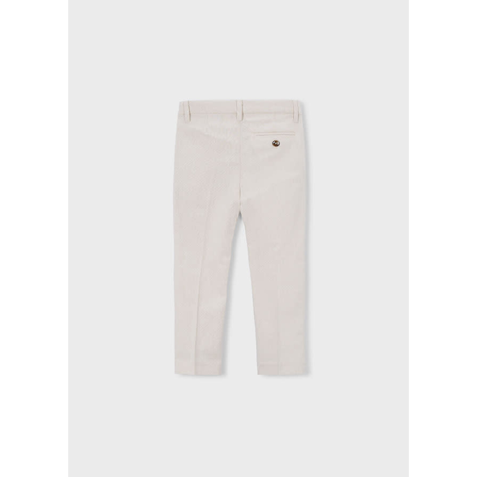 Mayoral Mayoral Linen suiting pants oat mixed - 26 03574