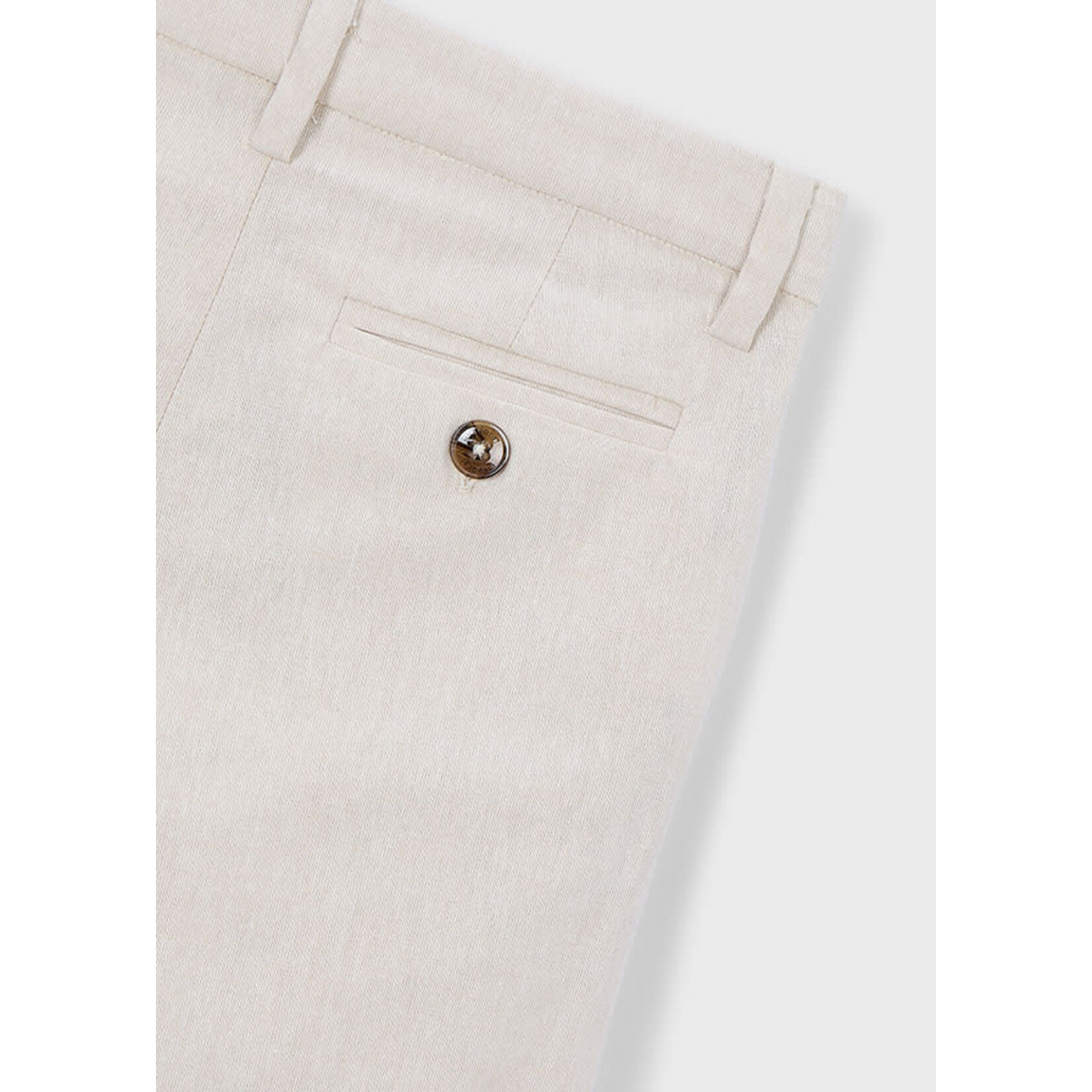 Mayoral Mayoral Linen suiting pants oat mixed - 26 03574