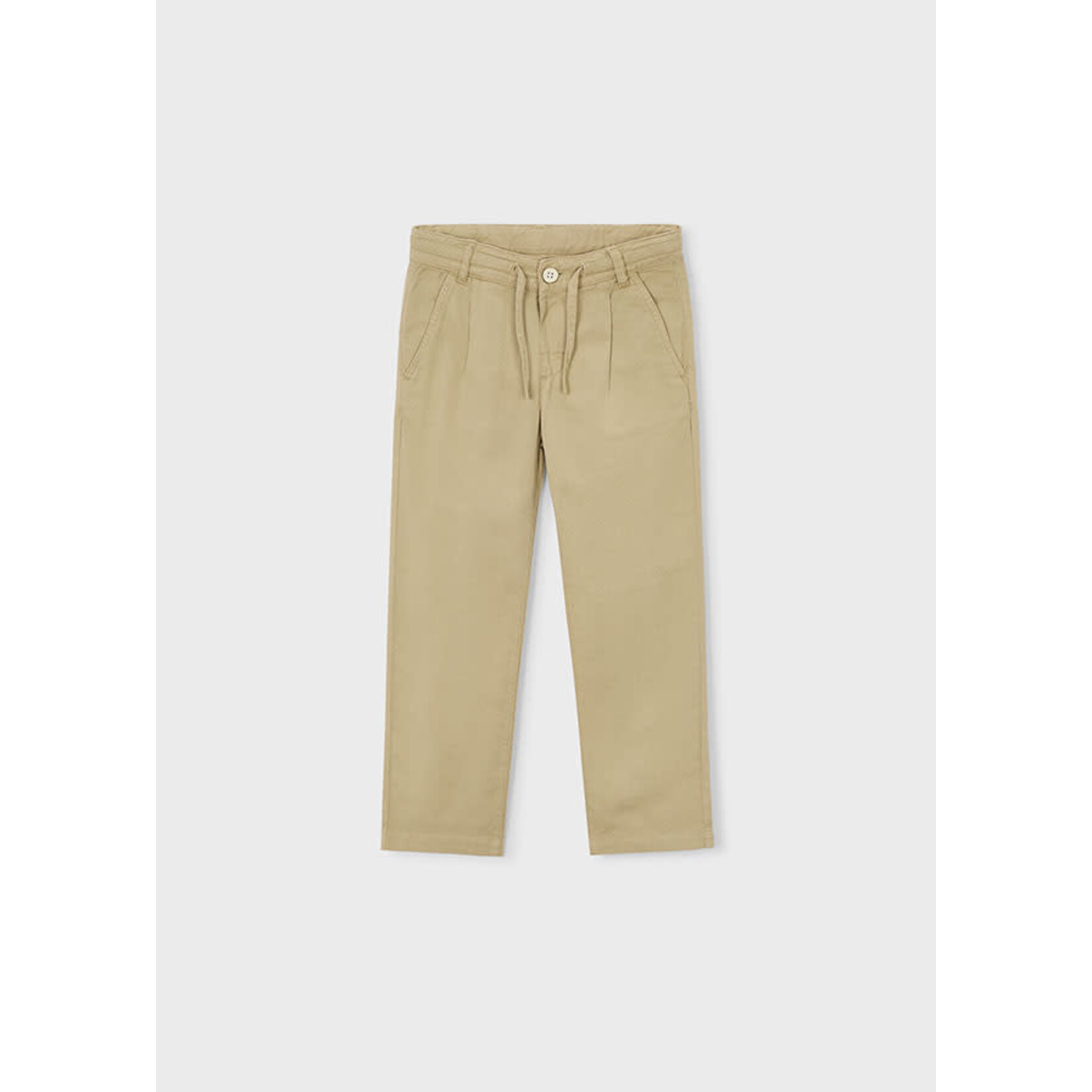 Mayoral Mayoral Linen pants Mocha - 26 03576