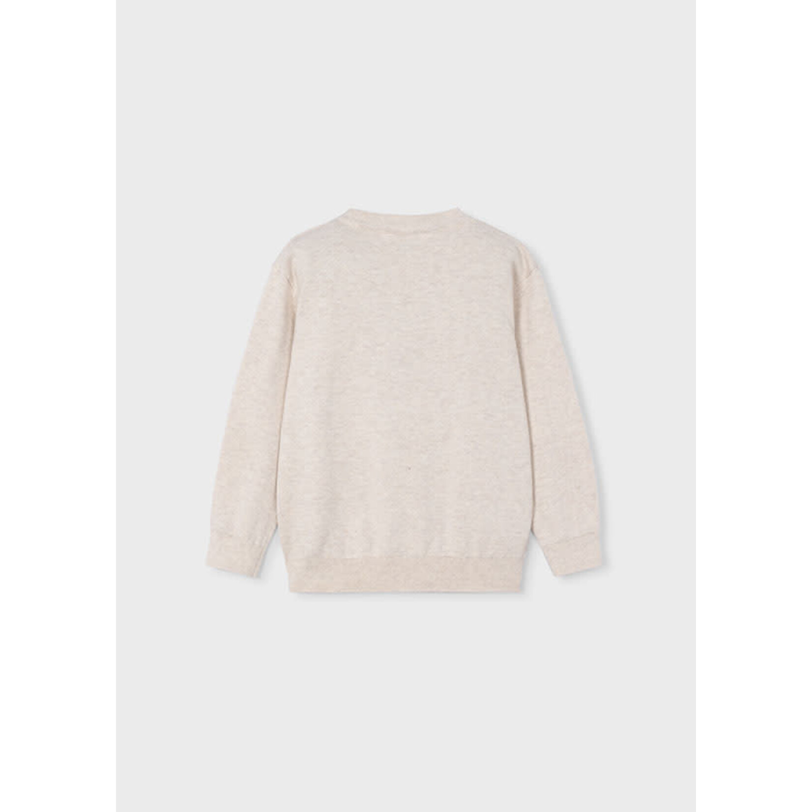 Mayoral Mayoral Basic crew neck jumper Oat vig - 26 00311