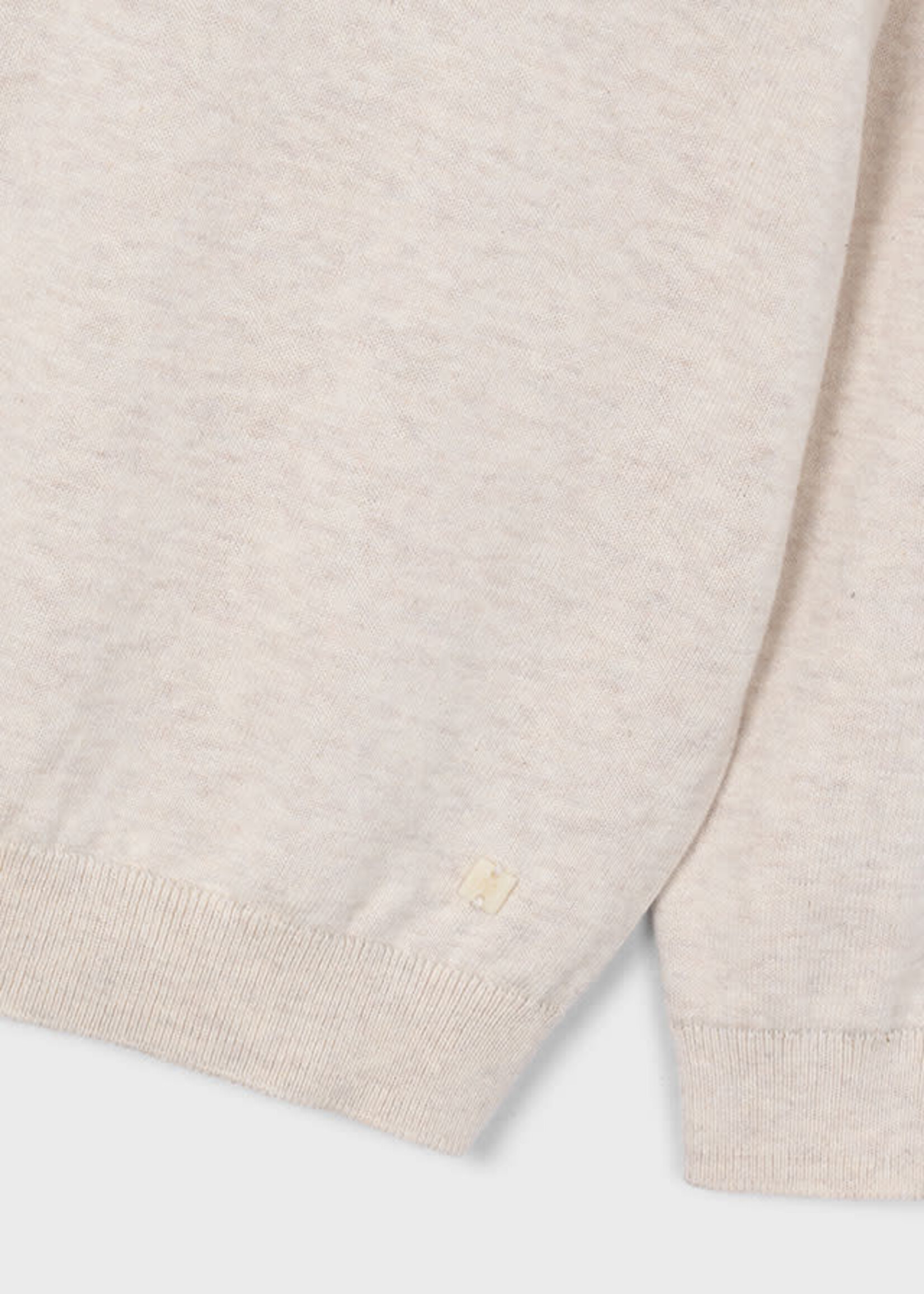 Mayoral Mayoral Basic crew neck jumper Oat vig - 26 00311