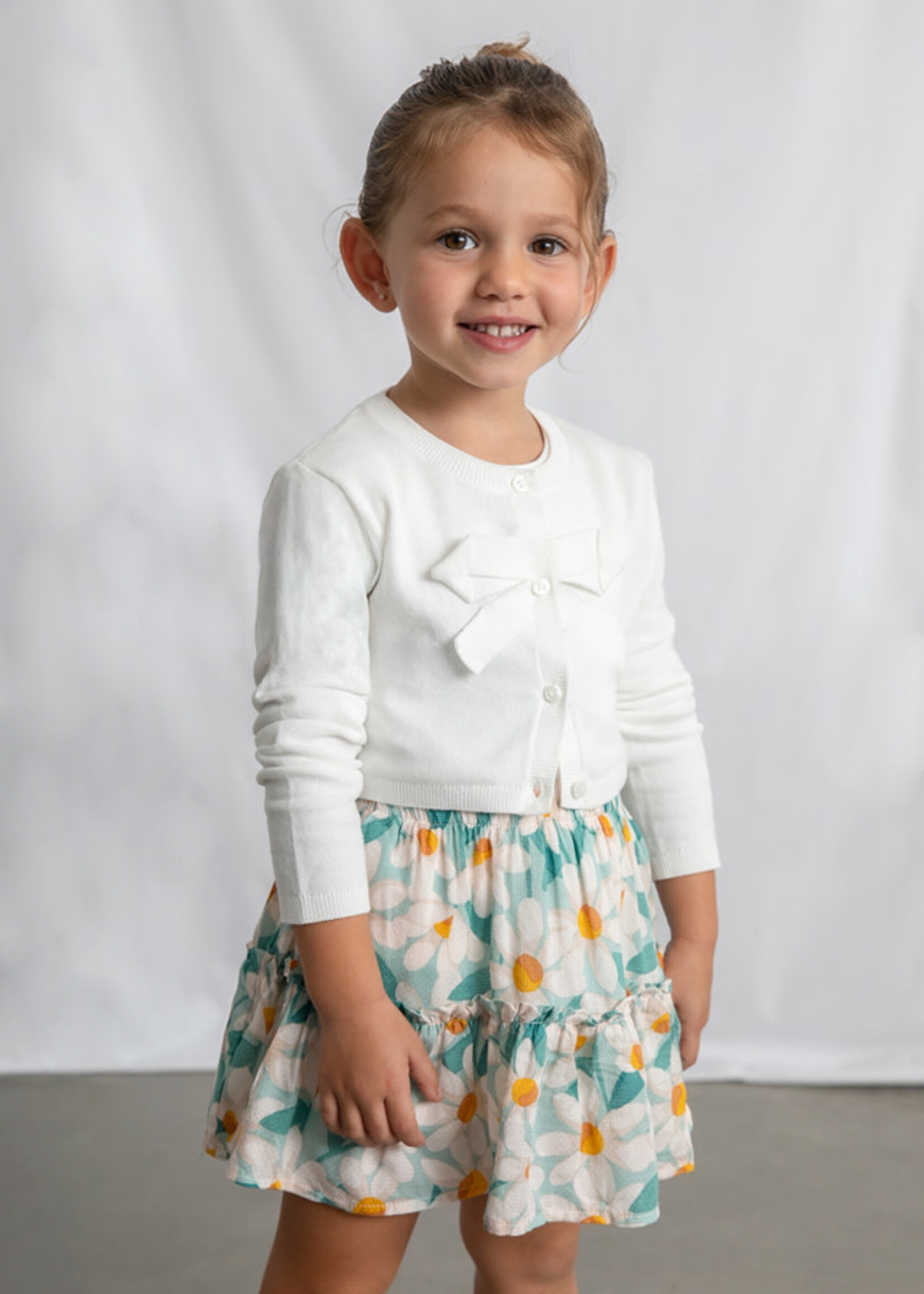 Mayoral Mayoral Knit cardigan Natural - 26 00321