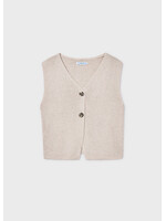 Mayoral Mayoral knit top with buttons Almond - 26 06020