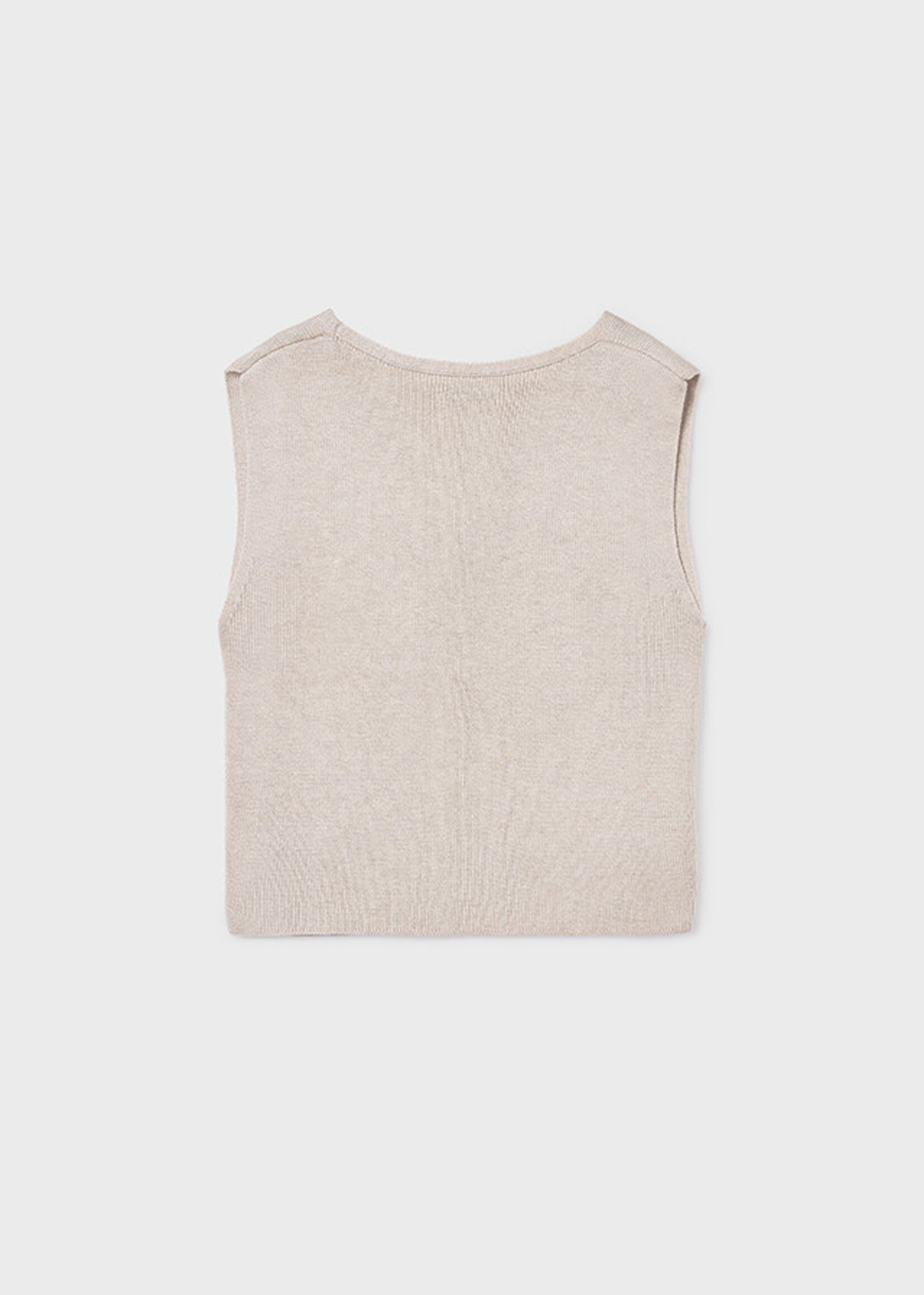 Mayoral Mayoral knit top with buttons Almond - 26 06020