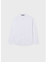 Mayoral Mayoral L/s mao collar shirt White - 26 06176