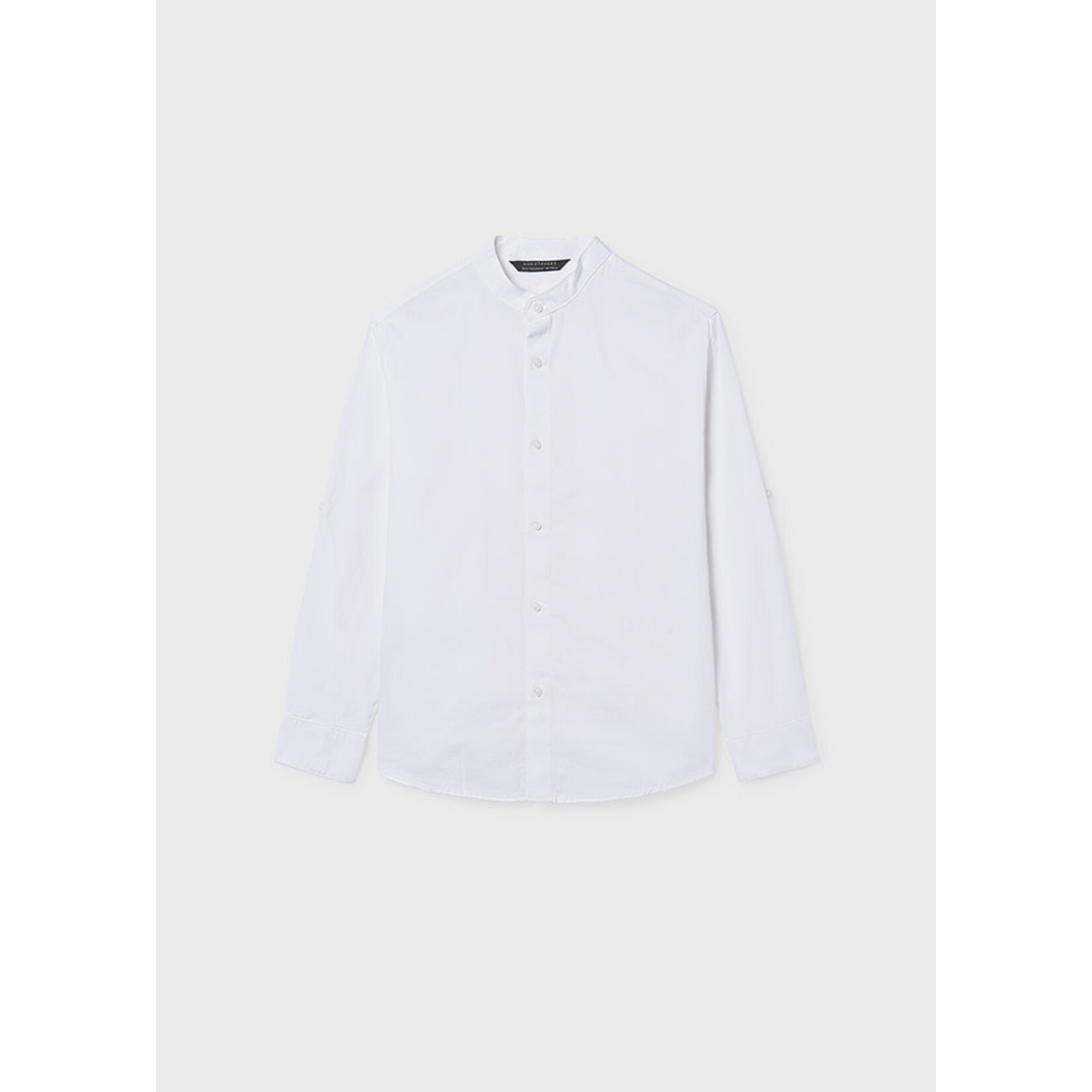 Mayoral Mayoral L/s mao collar shirt White - 26 06176