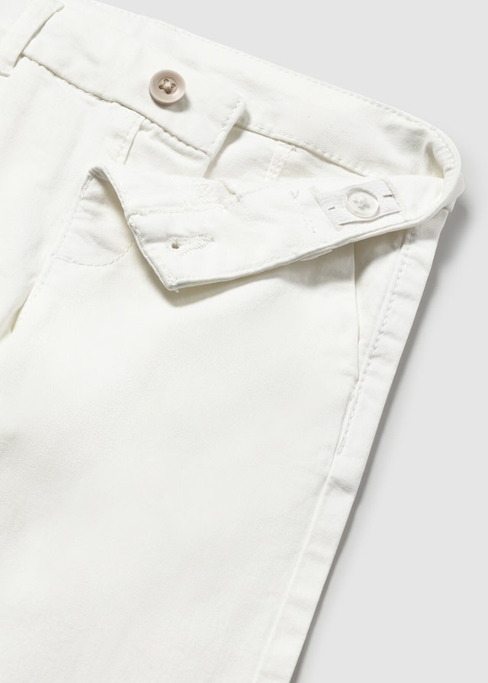 Mayoral Mayoral Twill basic trousers Cream - 26 00522B