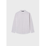Mayoral Mayoral L/s mao collar shirt Stone - 26 06176