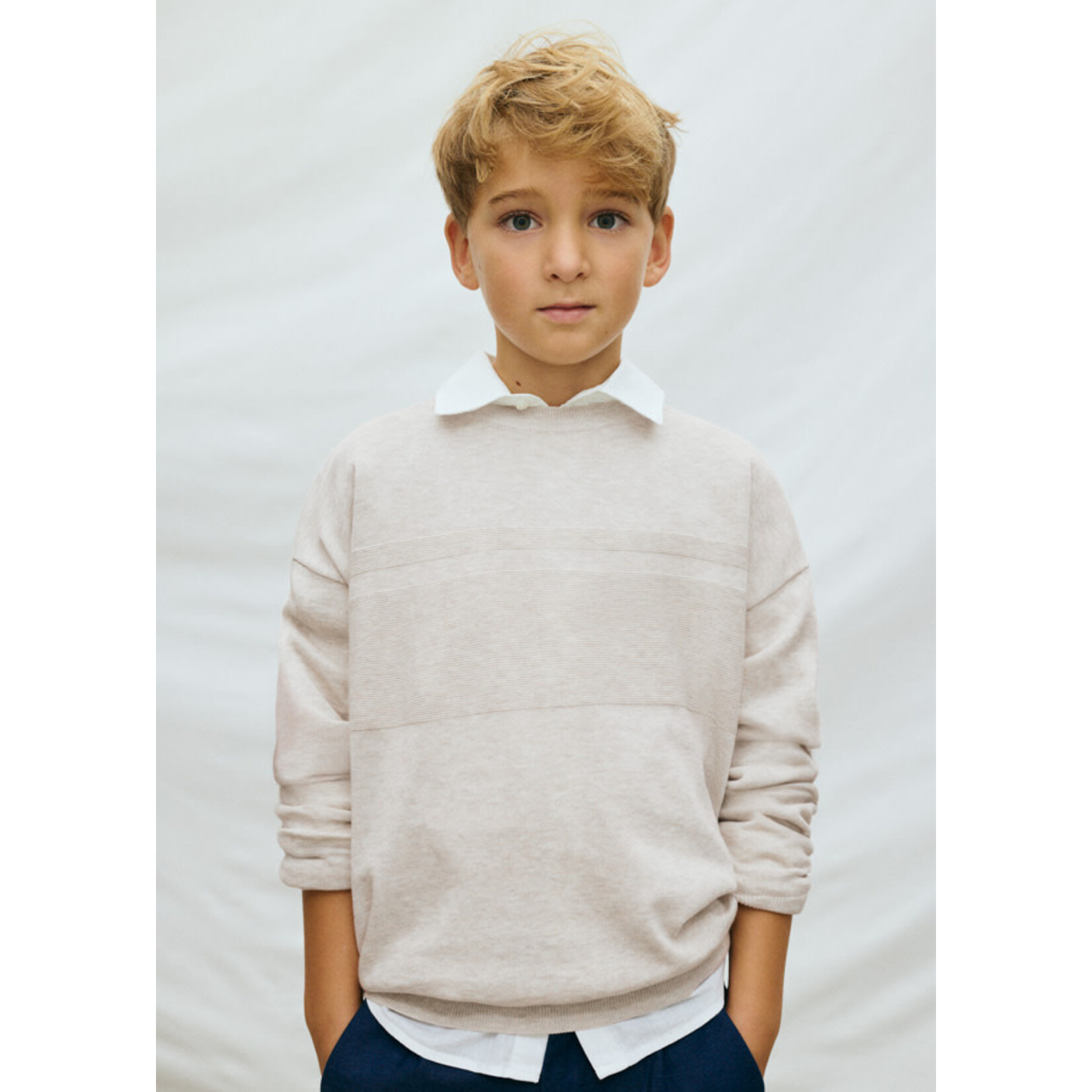 Mayoral Mayoral Cotton sweater H. Stone - 26 06356