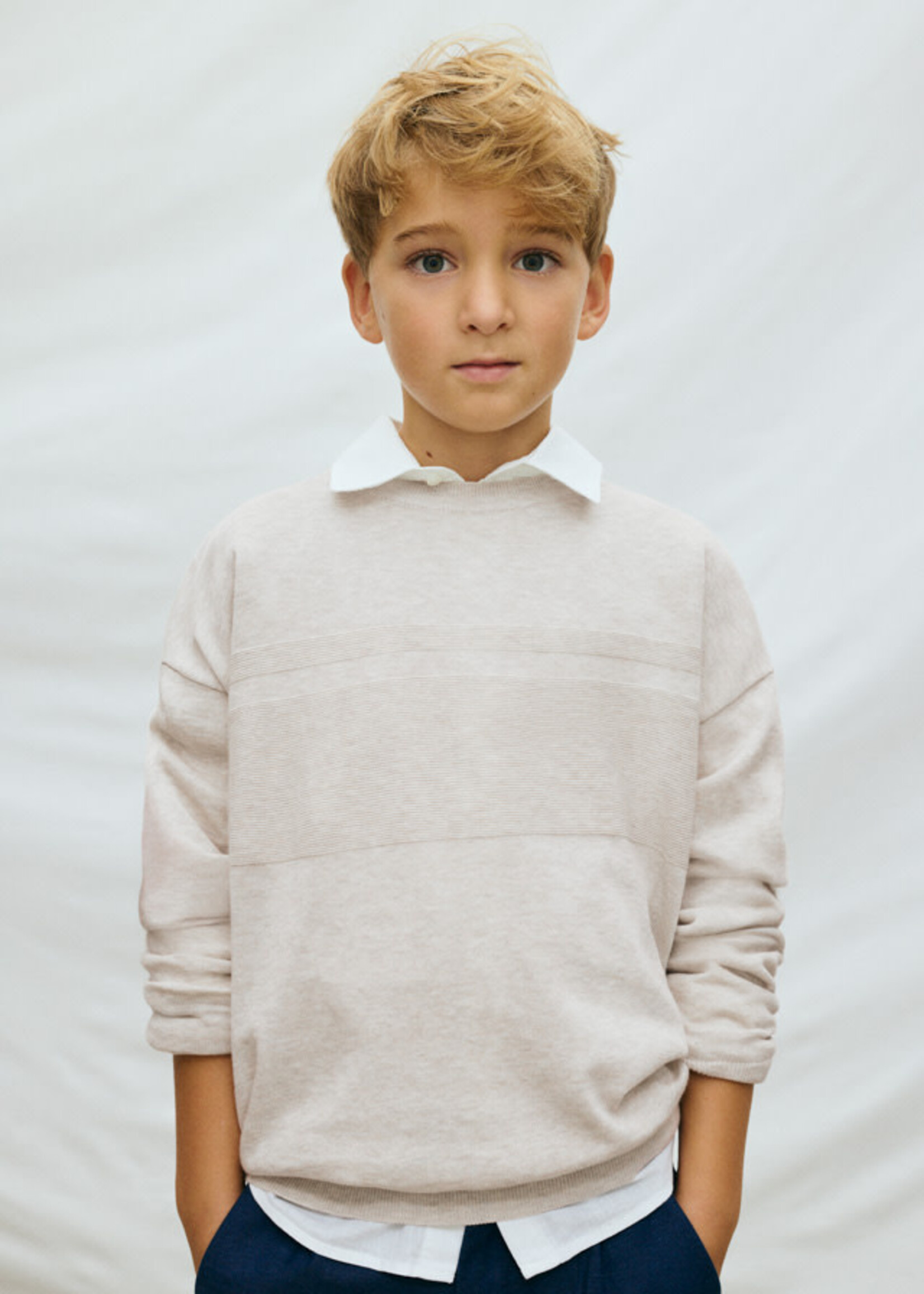 Mayoral Mayoral Cotton sweater H. Stone - 26 06356