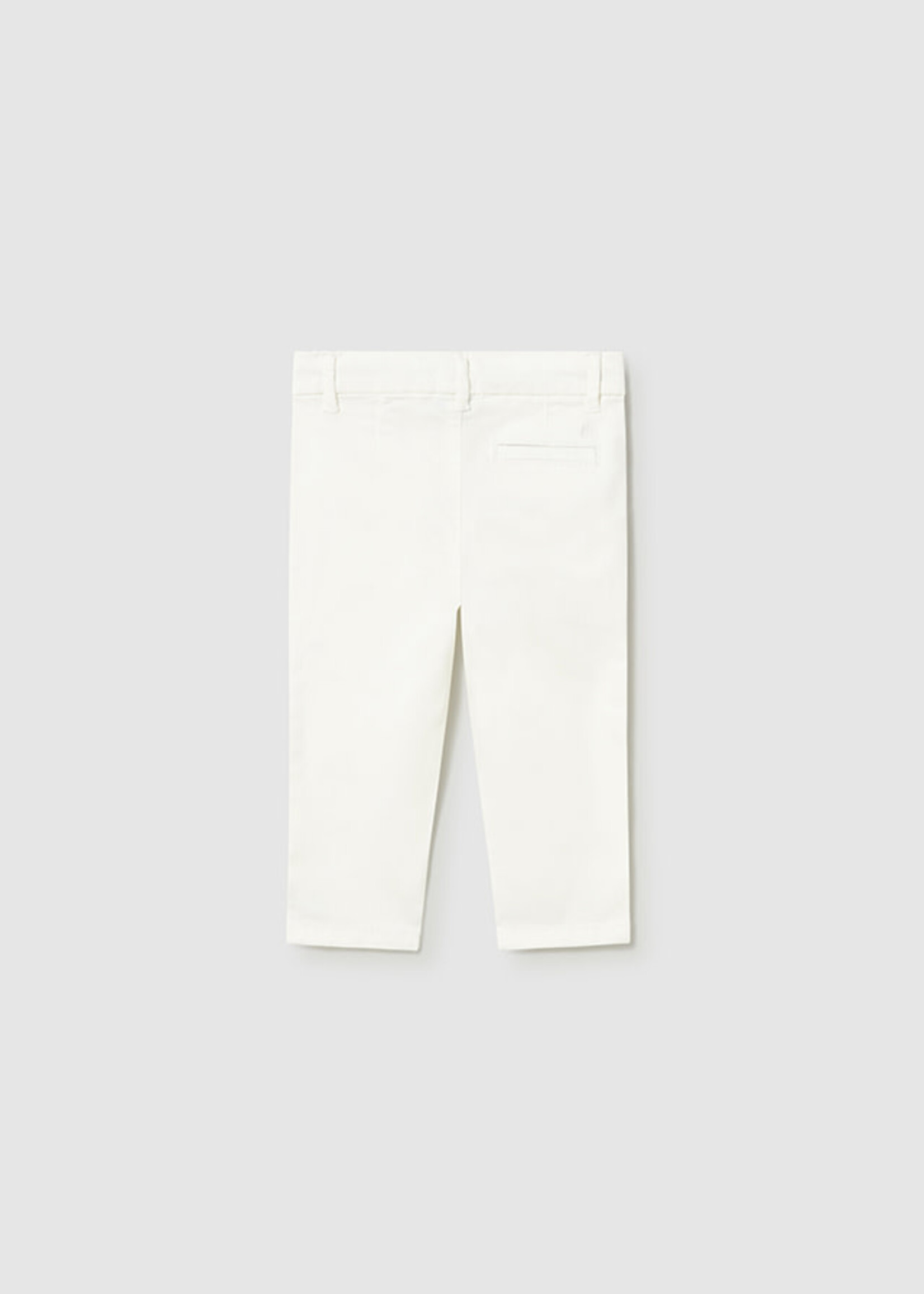 Mayoral Mayoral Twill basic trousers Cream - 26 00522B