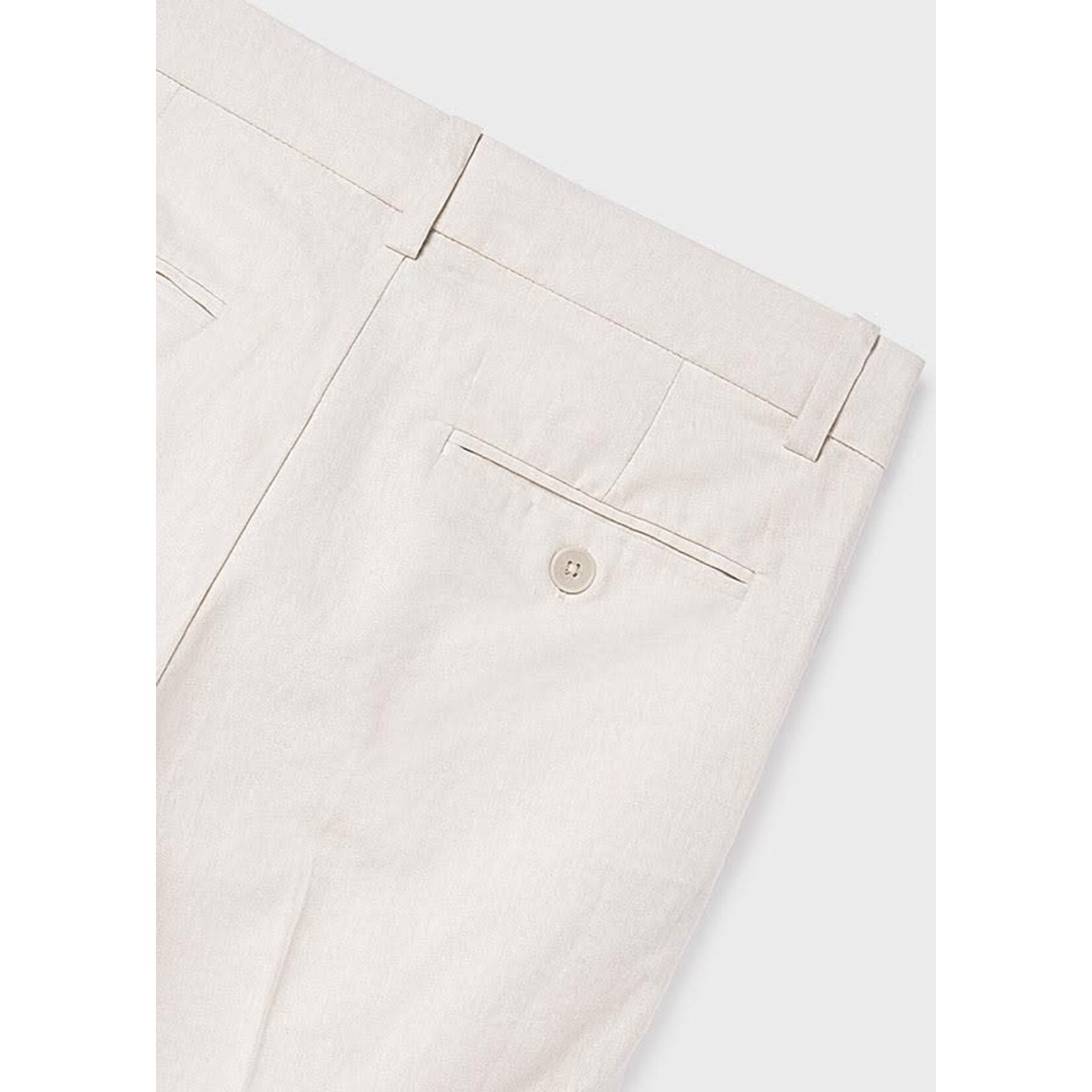 Mayoral Mayoral Linen suiting pants oat mixed - 26 06562
