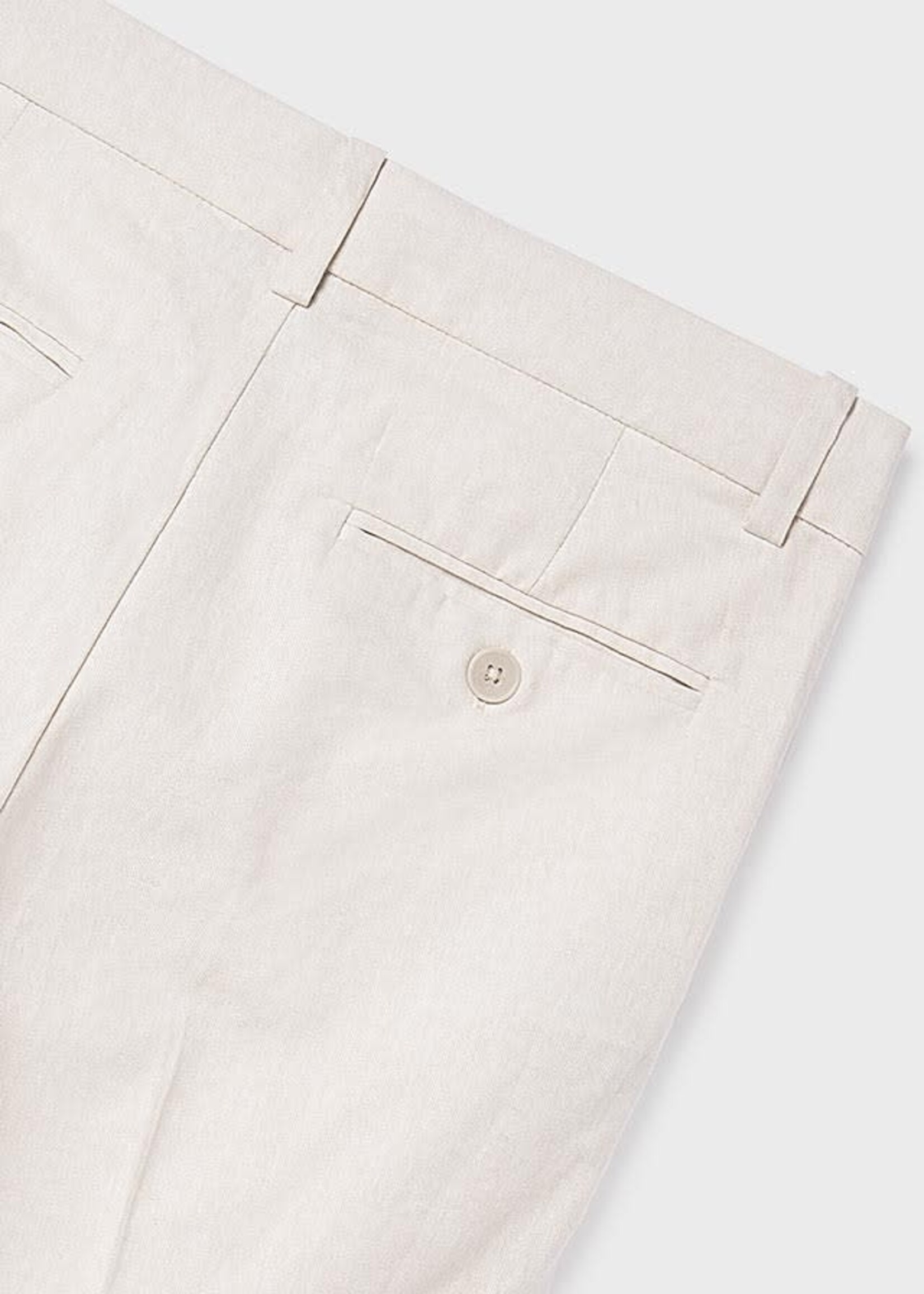 Mayoral Mayoral Linen suiting pants oat mixed - 26 06562