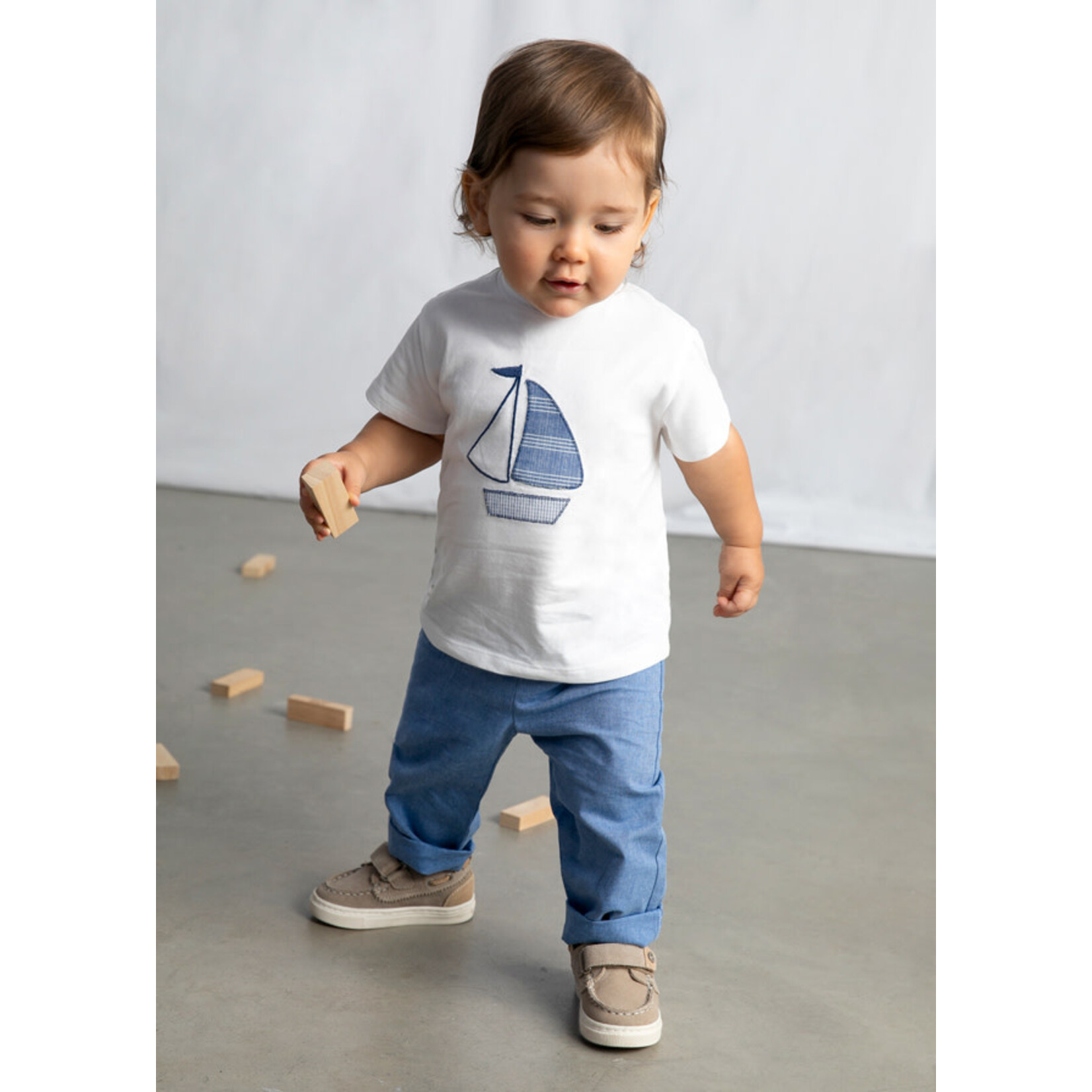 Mayoral Mayoral S/s t-shirt White - 26 01002B