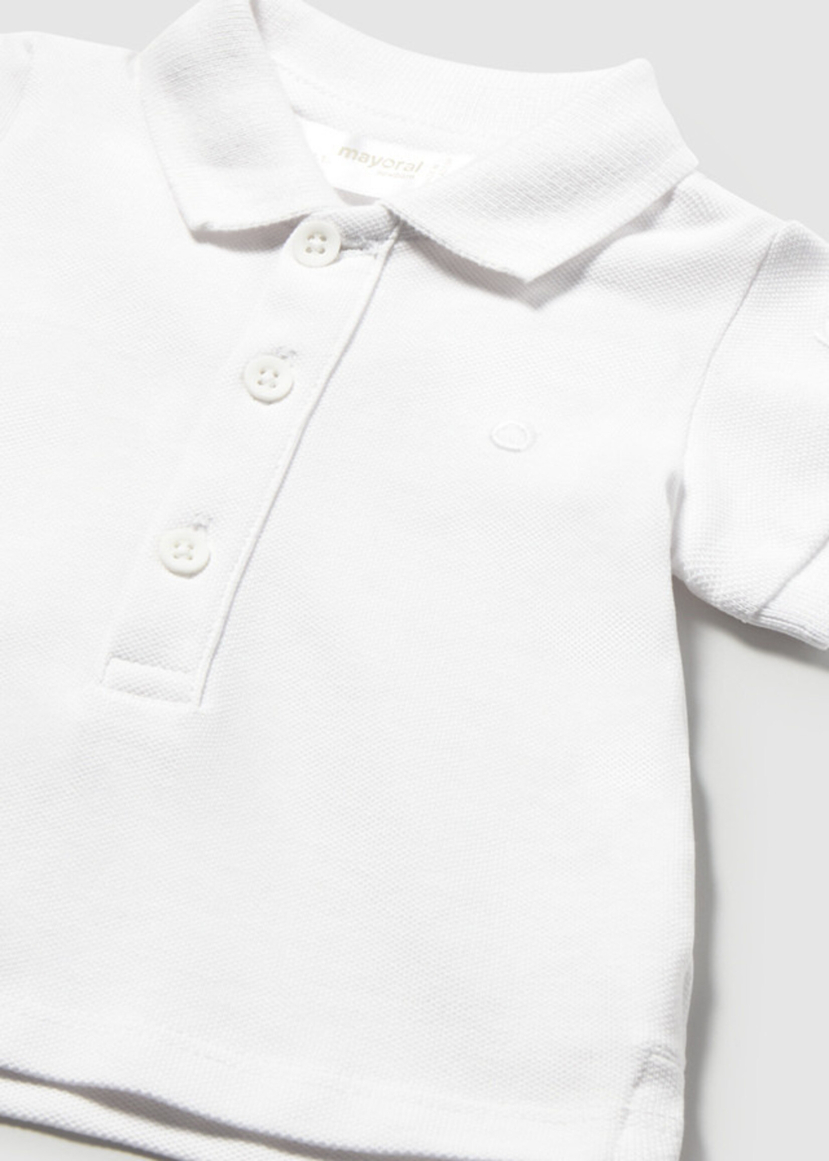 Mayoral Mayoral S/s polo White - 26 01102B