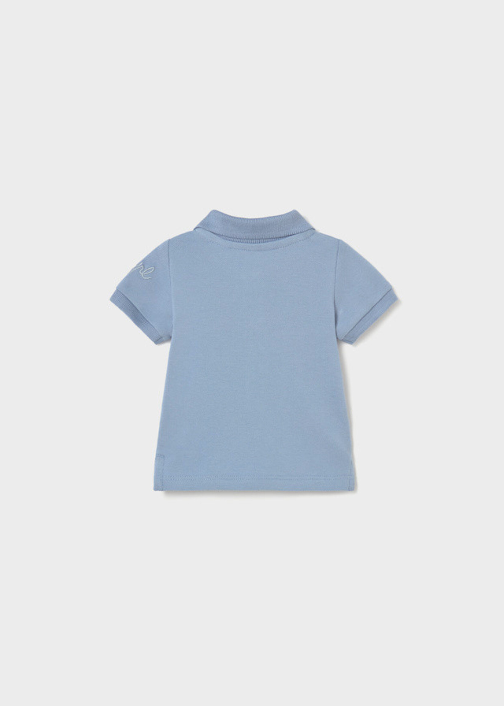Mayoral Mayoral S/s polo Blue - 26 01102B
