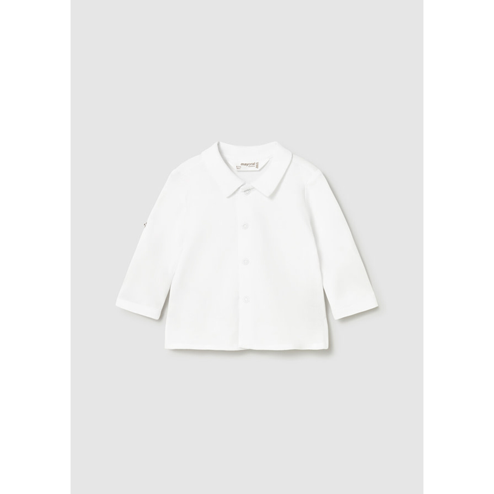 Mayoral Mayoral knit shirt w/ collar White - 26 01103B
