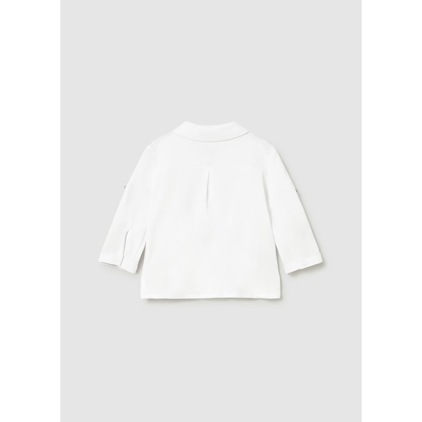 Mayoral Mayoral knit shirt w/ collar White - 26 01103B