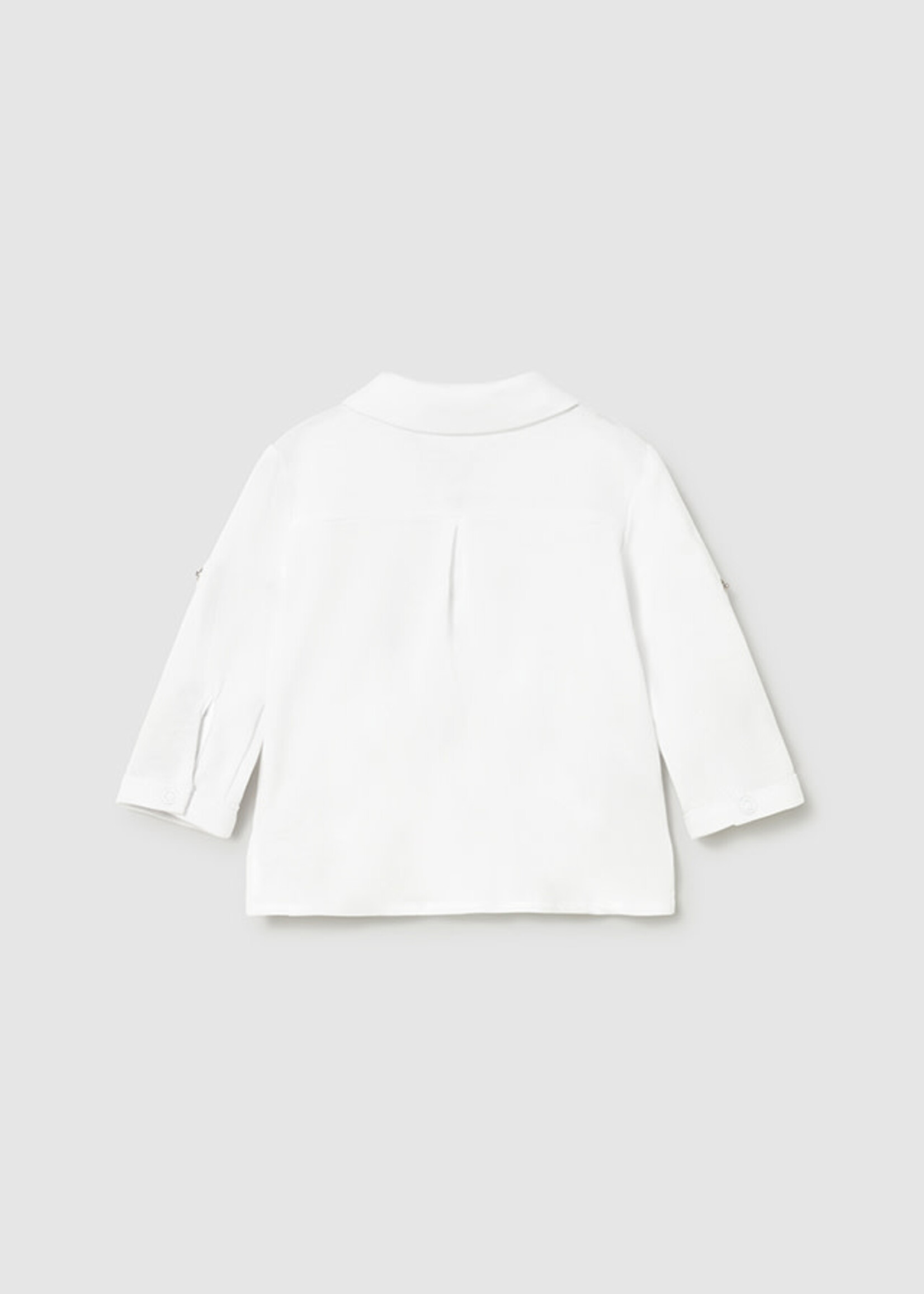 Mayoral Mayoral knit shirt w/ collar White - 26 01103B