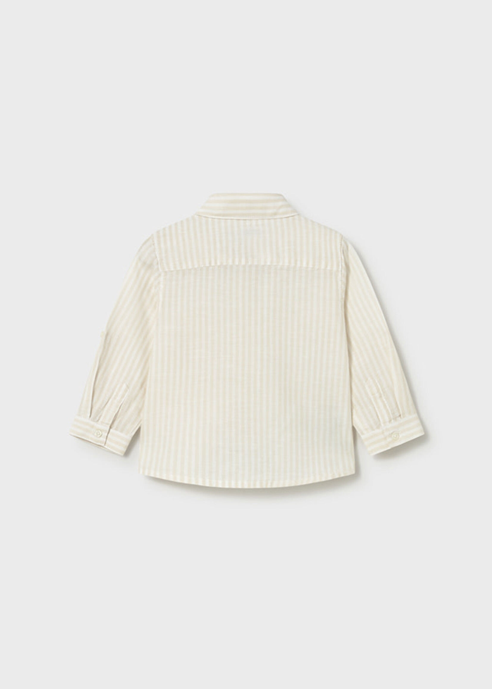 Mayoral Mayoral L/s linen shirt Hemp - 26 01118B