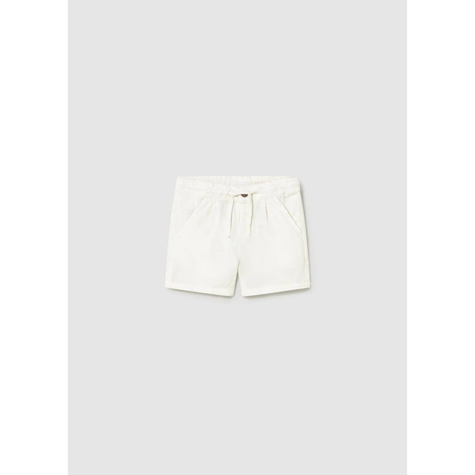 Mayoral Mayoral Linen bermuda Cream - 26 01220B