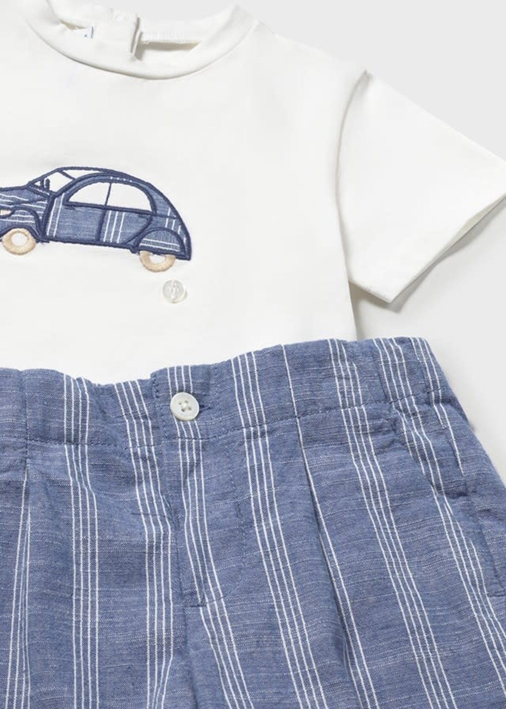 Mayoral Mayoral Shirt car  blue -