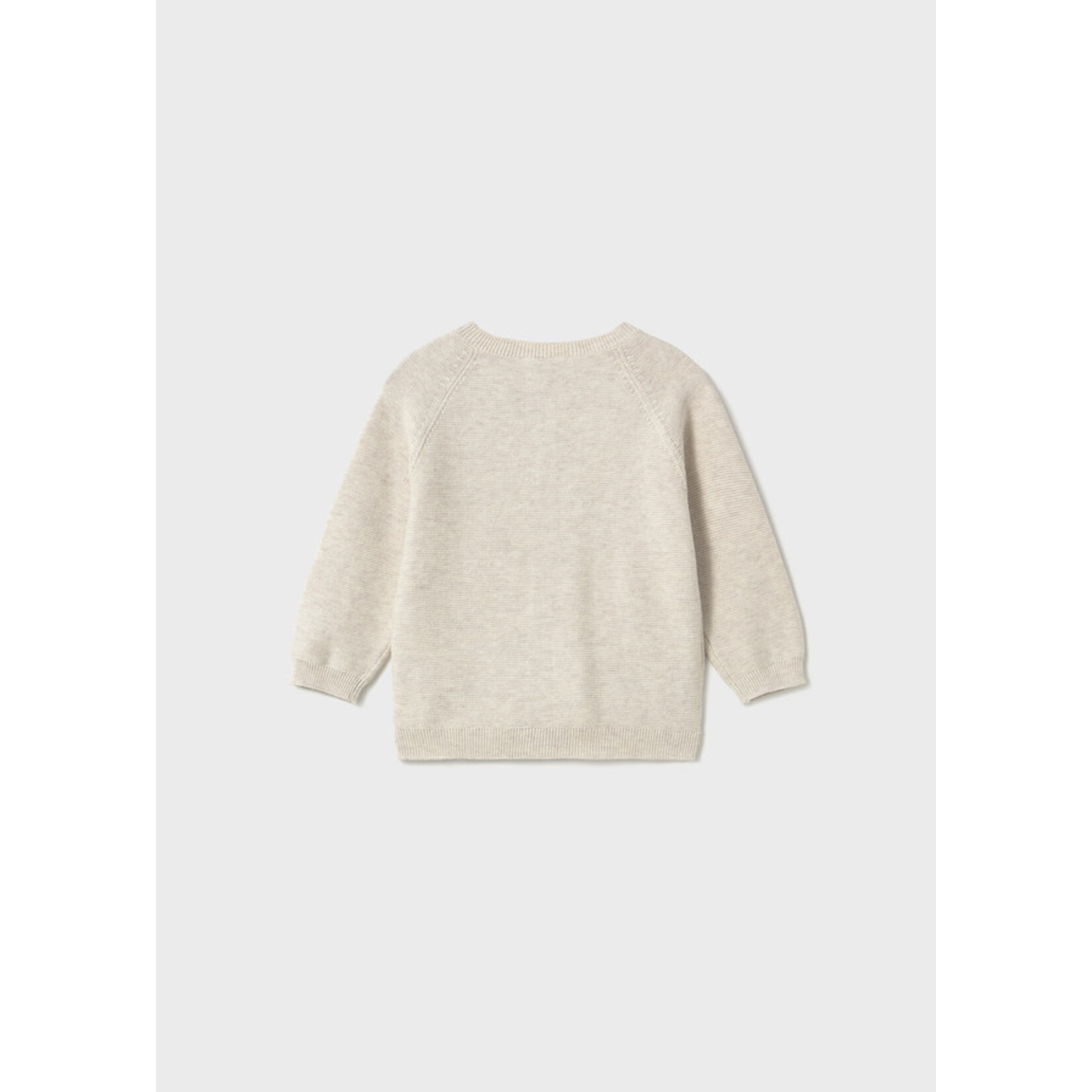 Mayoral Mayoral Knit crew neck cardigan Oat vig - 26 01311B