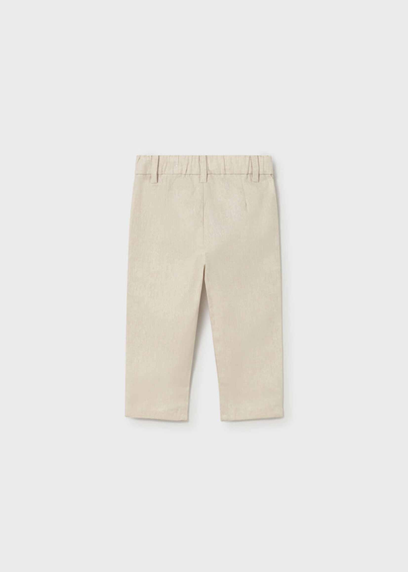 Mayoral Mayoral Linen suiting pants oat mixed - 26 01517B