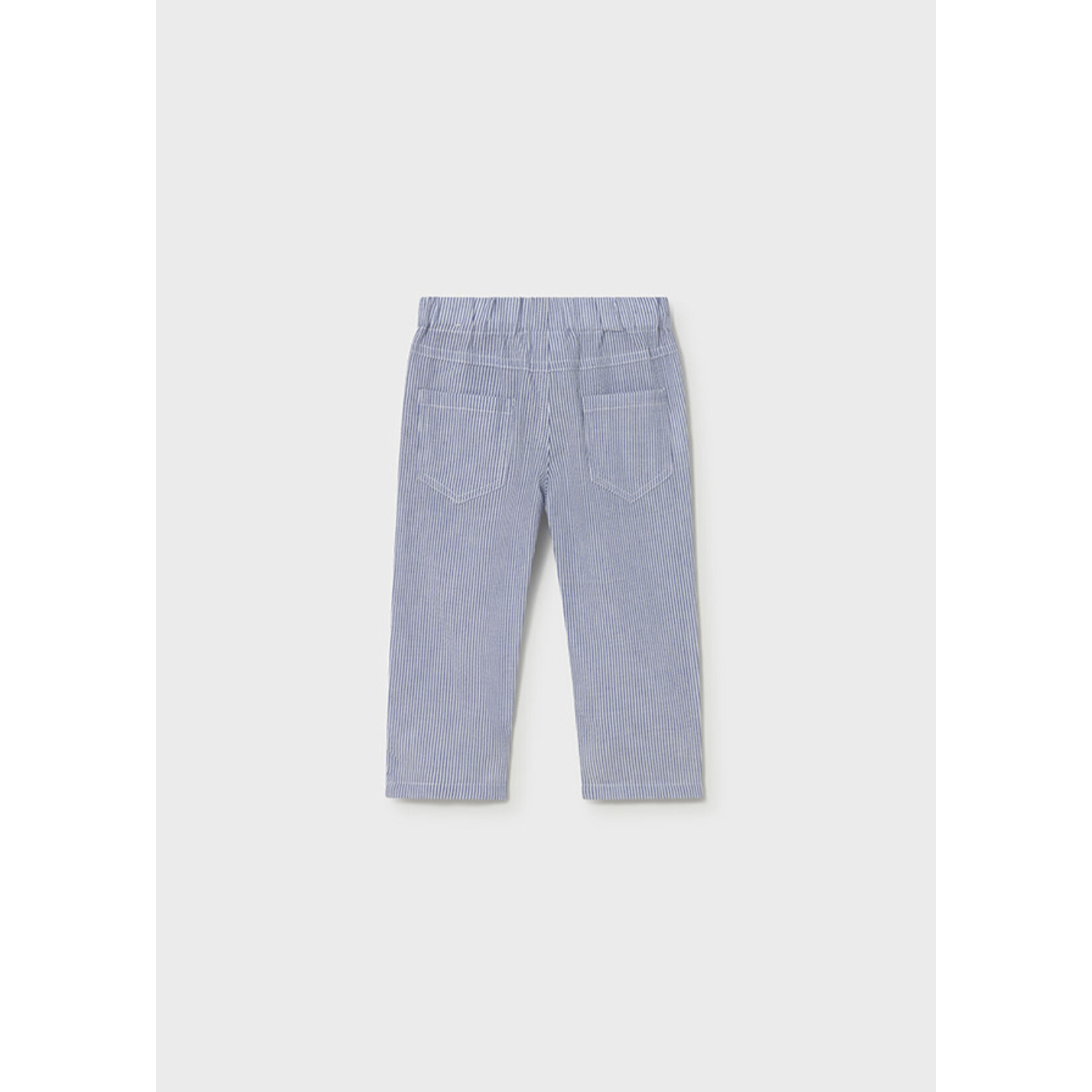 Mayoral Mayoral Seersucker pants Capri blue - 26 01518B