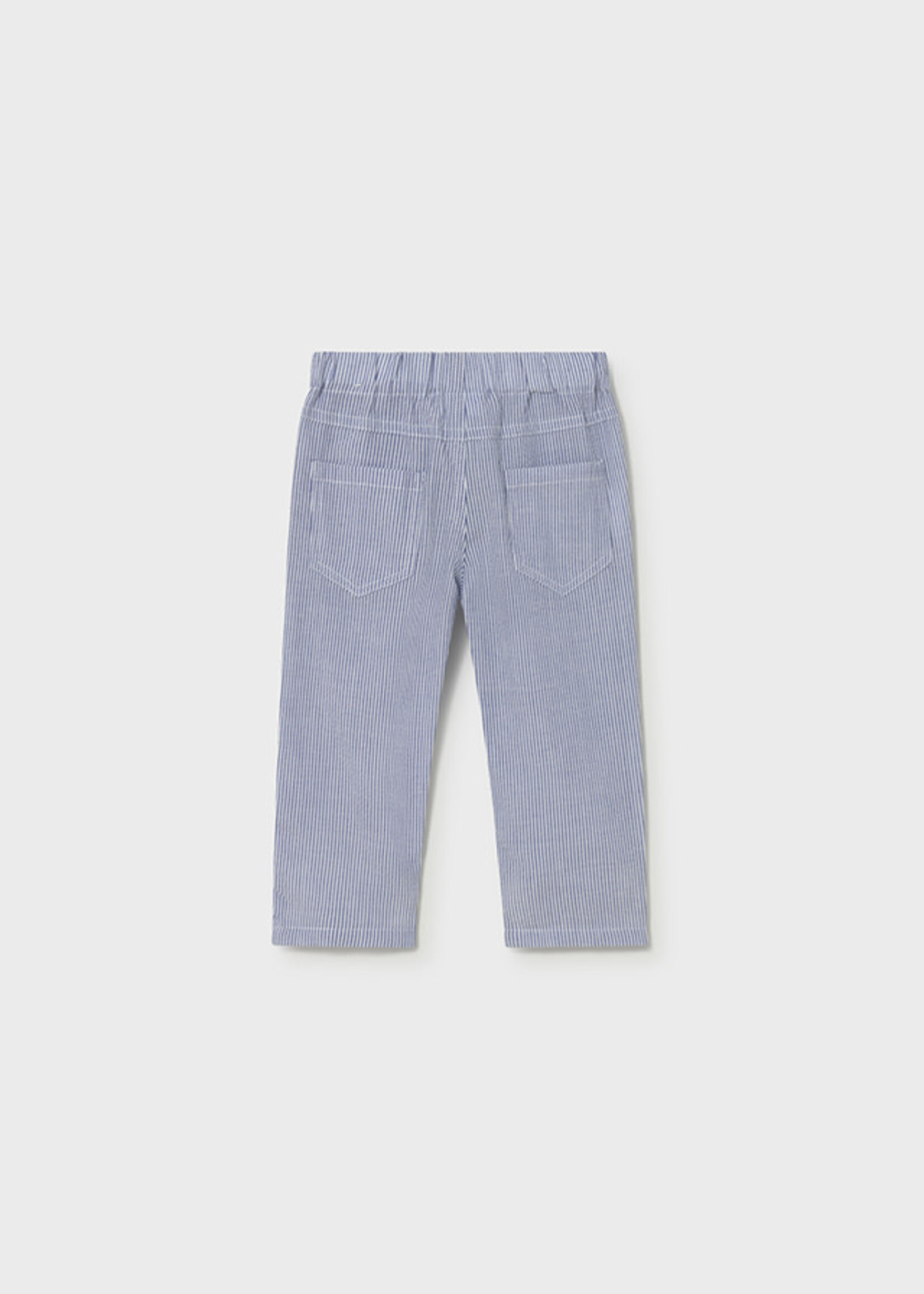 Mayoral Mayoral Seersucker pants Capri blue - 26 01518B