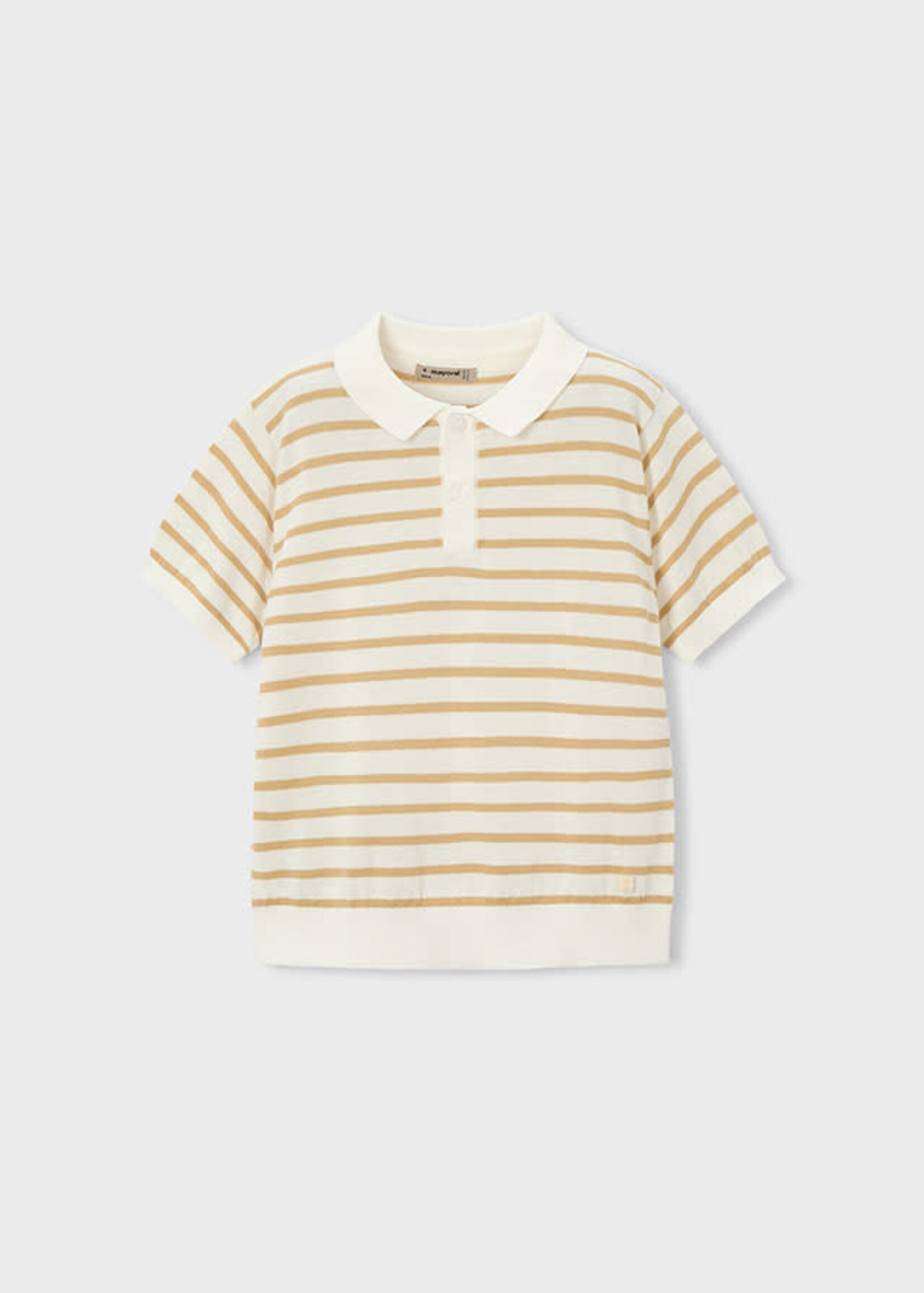 Mayoral Mayoral S/s polo CREAM BROW - 26 03106
