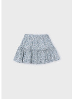 Mayoral Mayoral Printed dobby skirt Sky blue - 26 03903