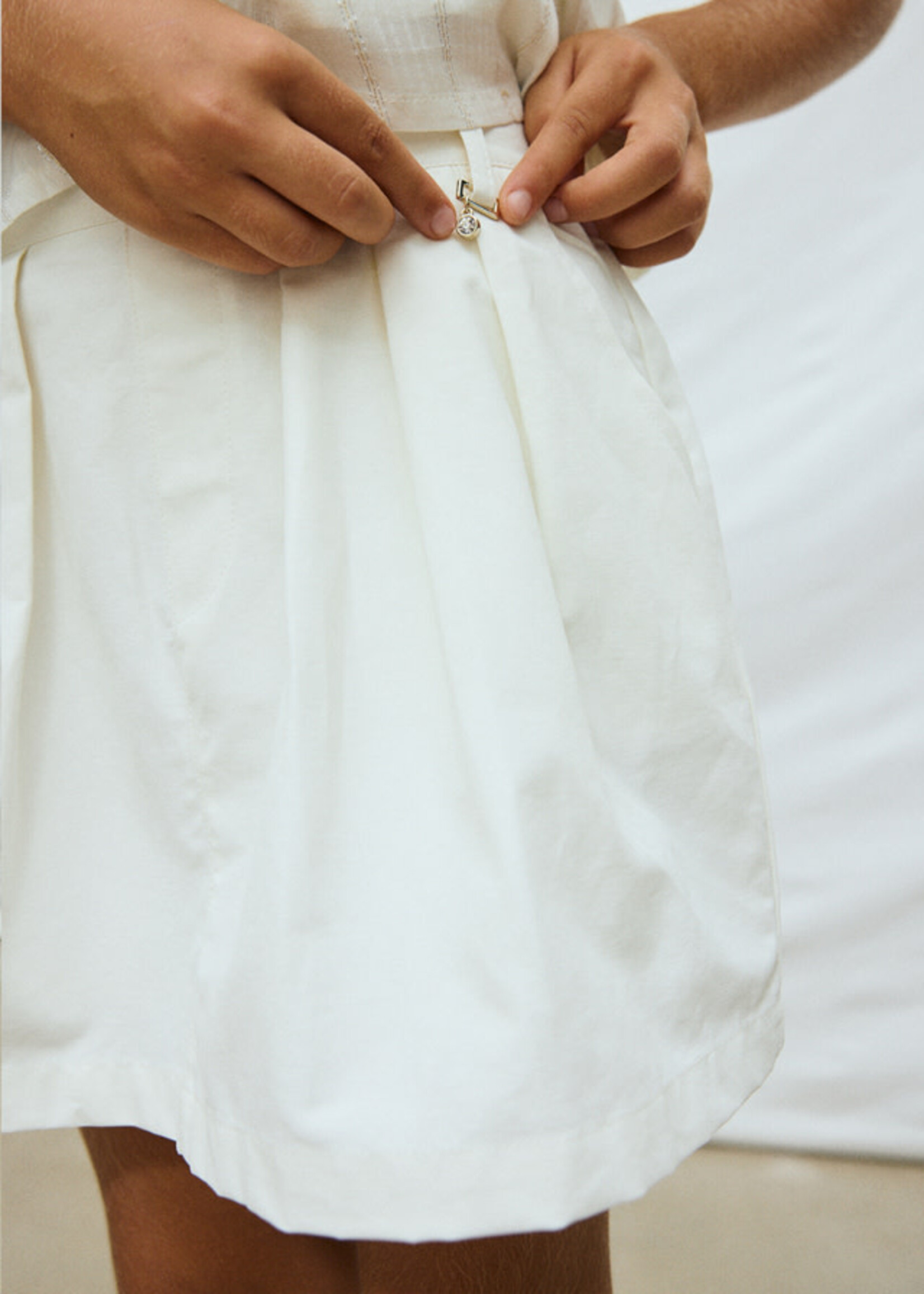 Mayoral Mayoral Gabardine skort Natural - 26 06902