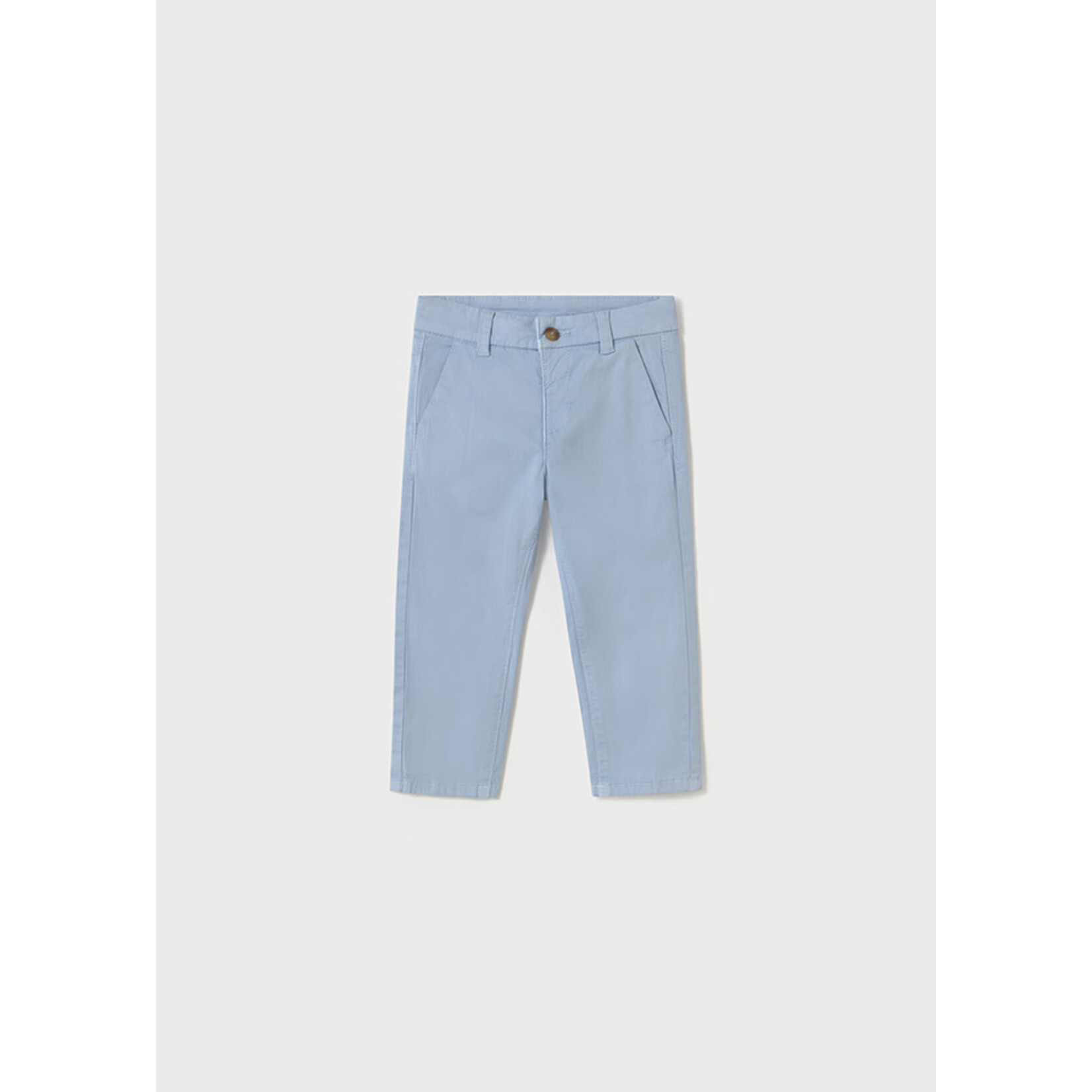 Mayoral Mayoral Twill basic trousers light blue - 25 00522