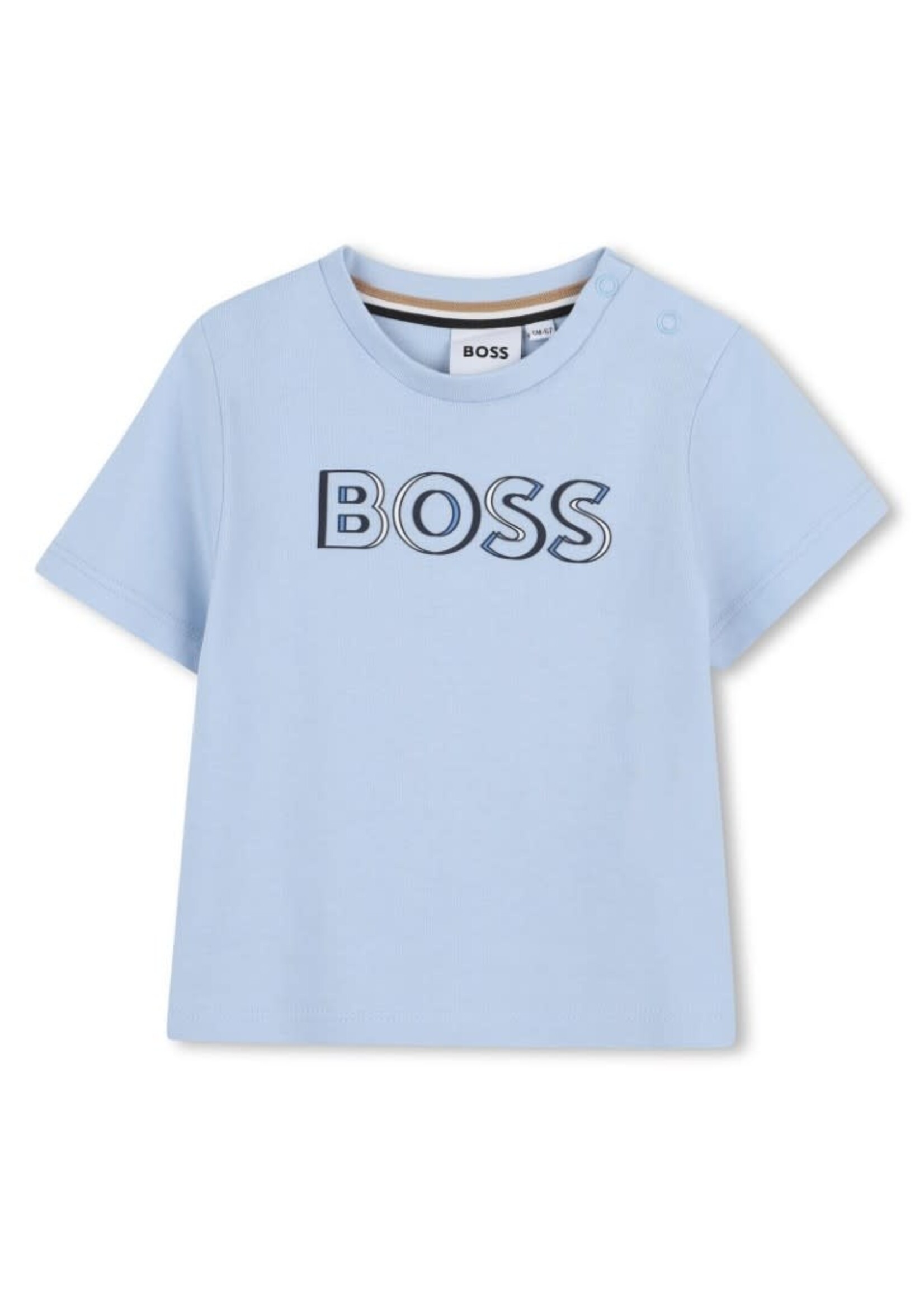 Boss Boss T-SHIRT KORTE MOUWEN J52107 PERZISCH BLAUW