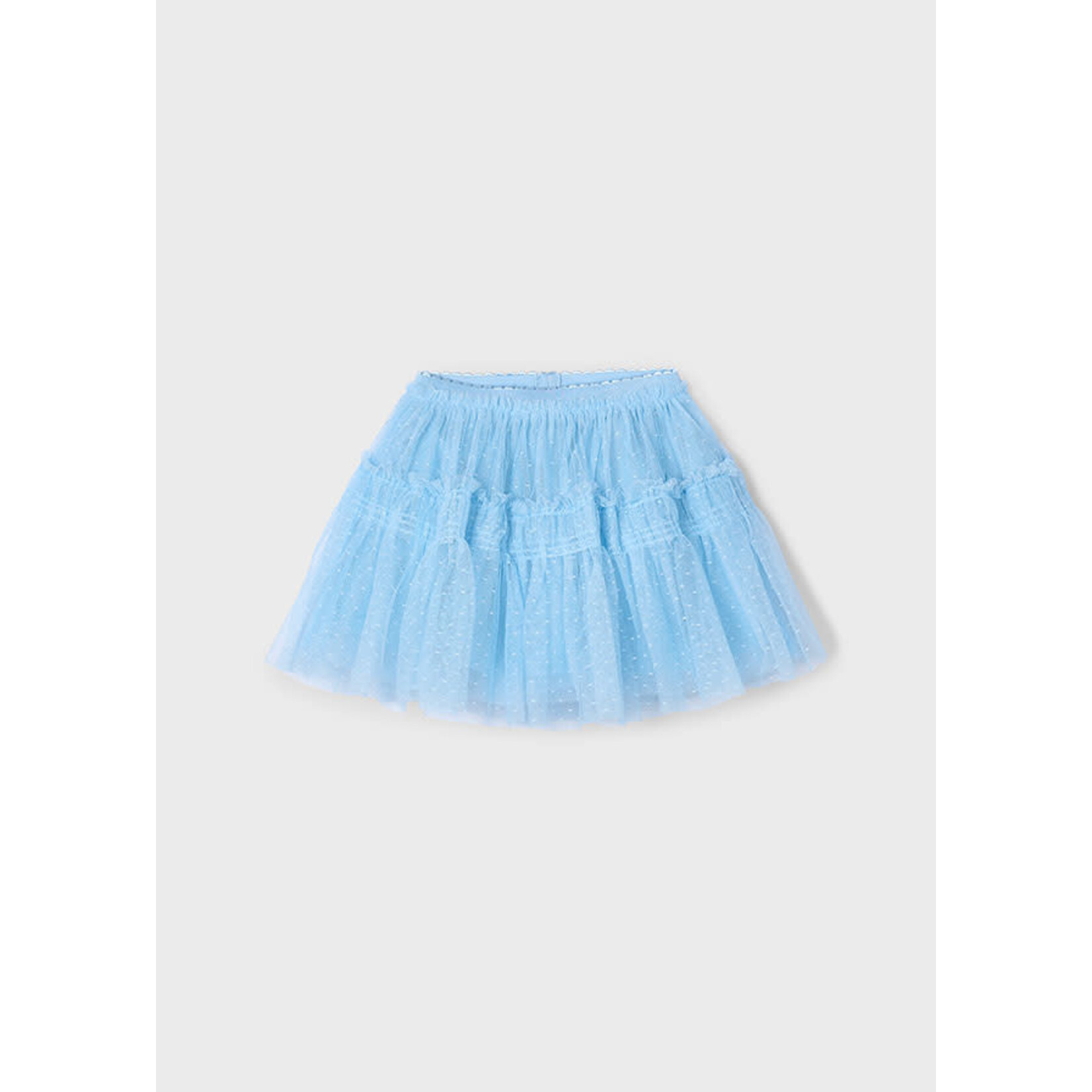 Mayoral Mayoral Plumeti tulle skirt Sky - 25 03961