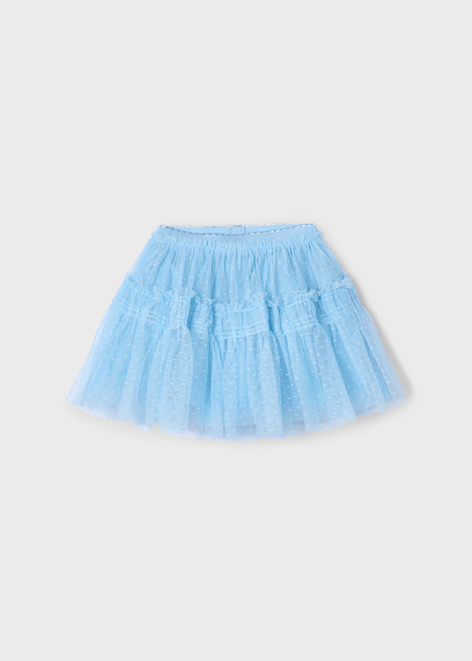 Mayoral Mayoral Plumeti tulle skirt Sky - 25 03961