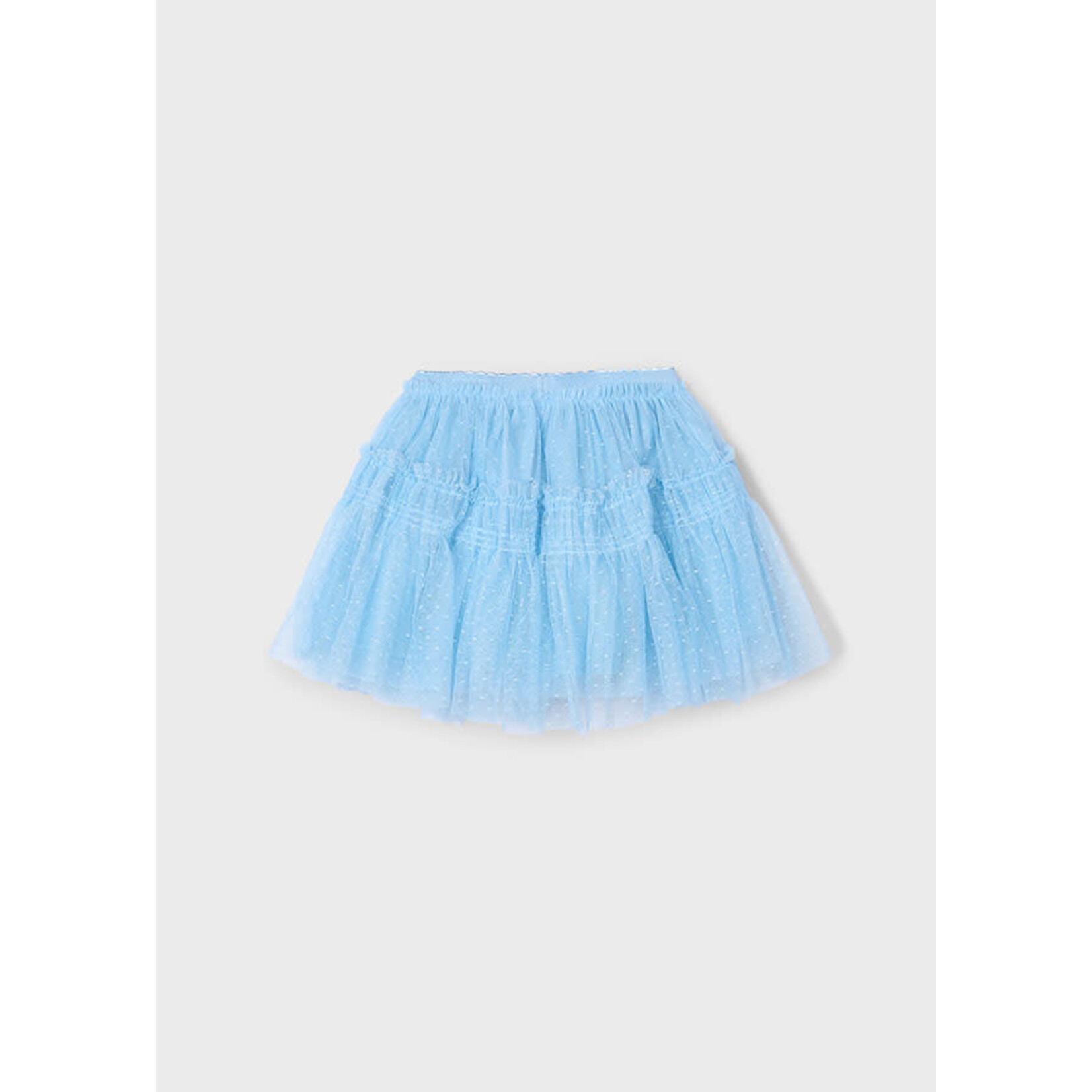 Mayoral Mayoral Plumeti tulle skirt Sky - 25 03961