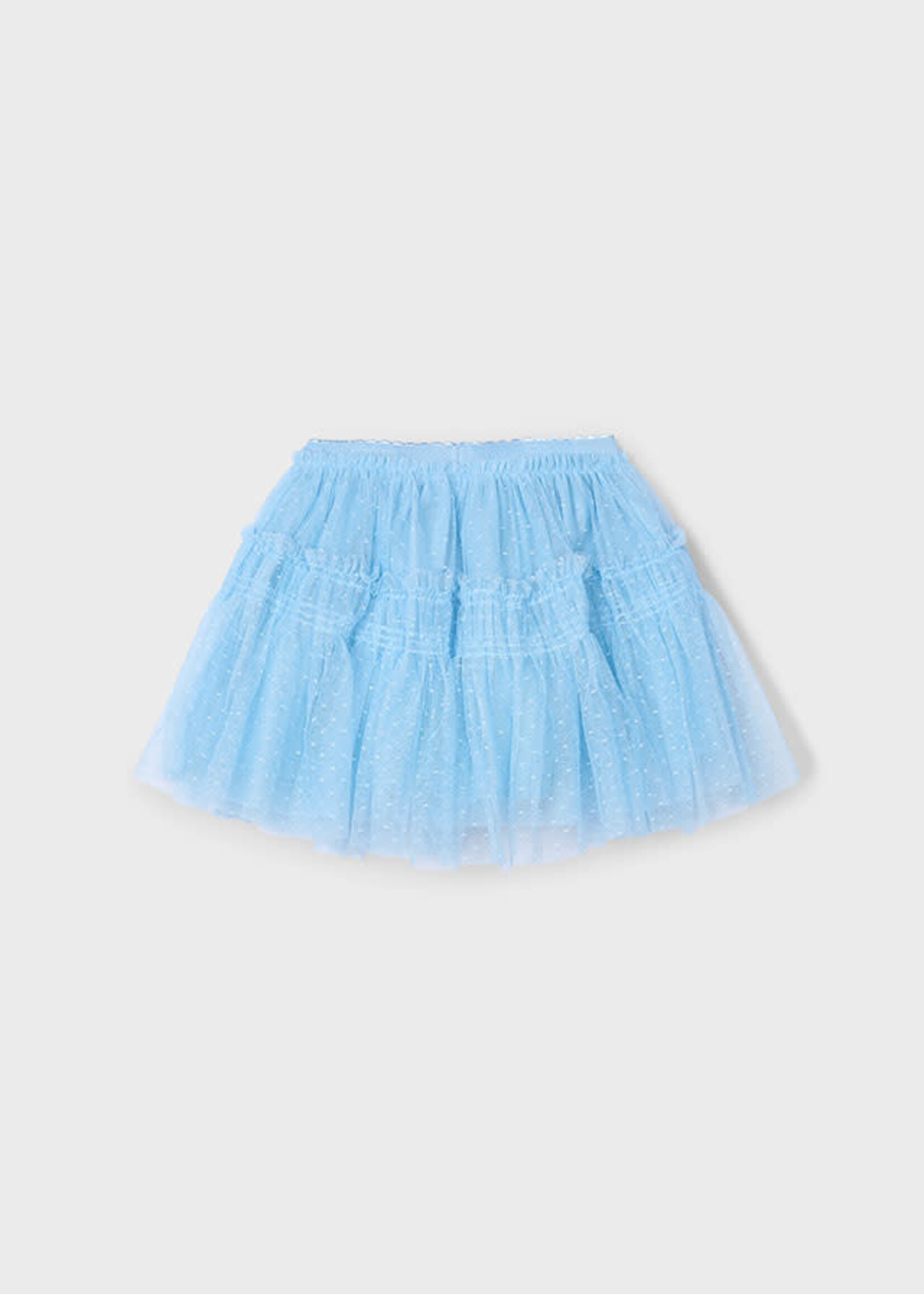 Mayoral Mayoral Plumeti tulle skirt Sky - 25 03961