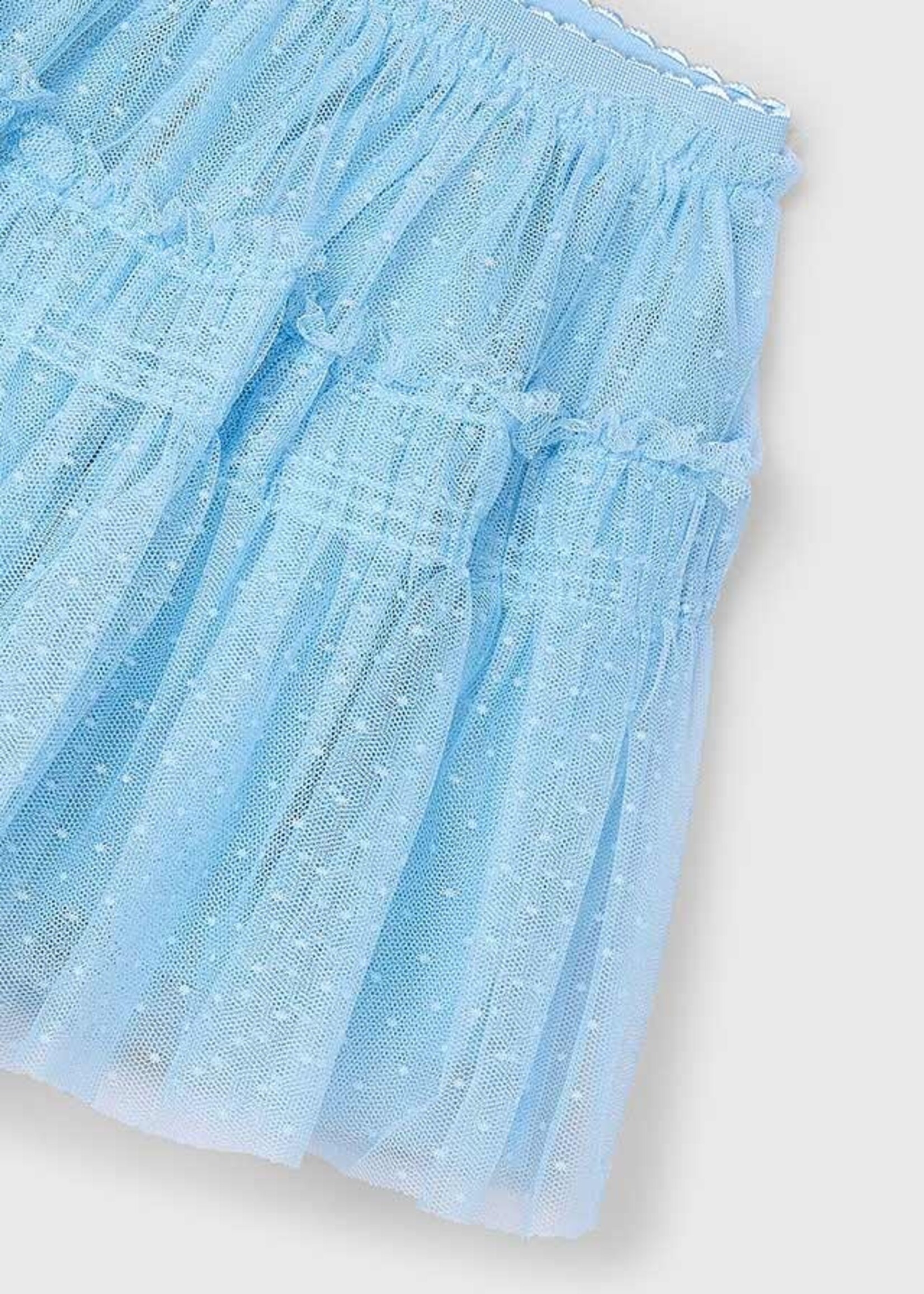 Mayoral Mayoral Plumeti tulle skirt Sky - 25 03961