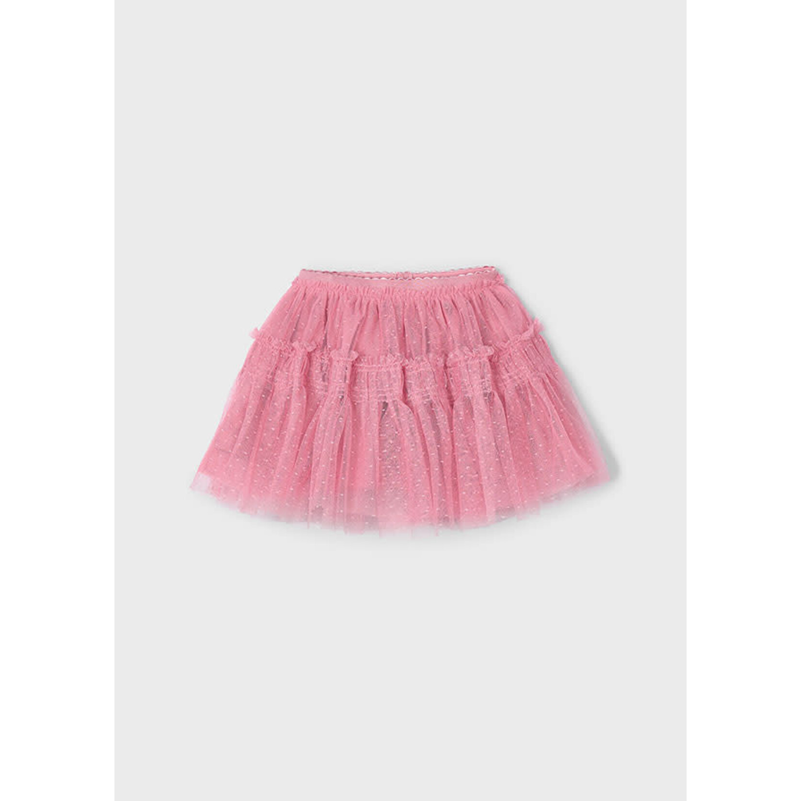 Mayoral Mayoral Plumeti tulle skirt Rose - 25 03961