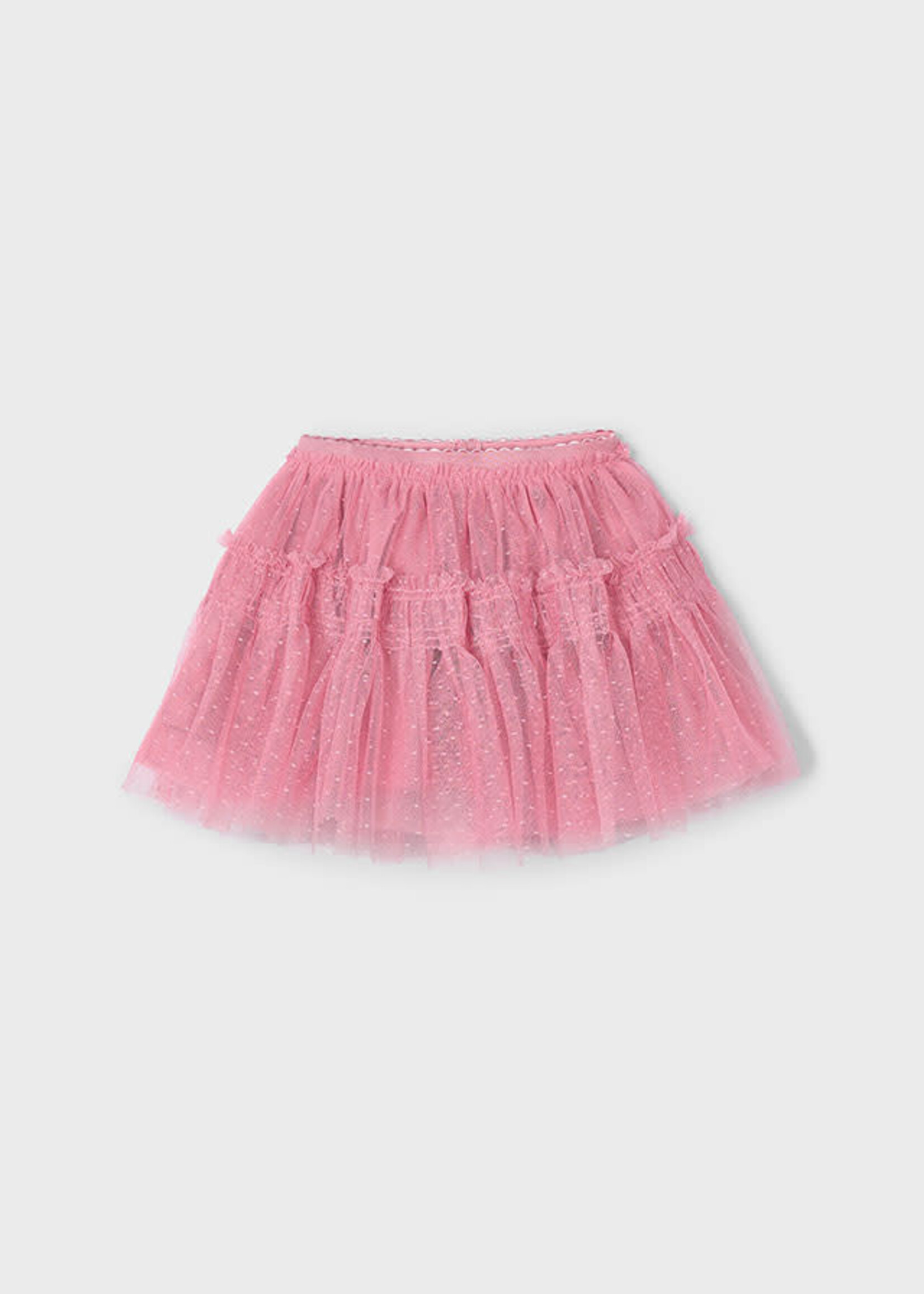 Mayoral Mayoral Plumeti tulle skirt Rose - 25 03961
