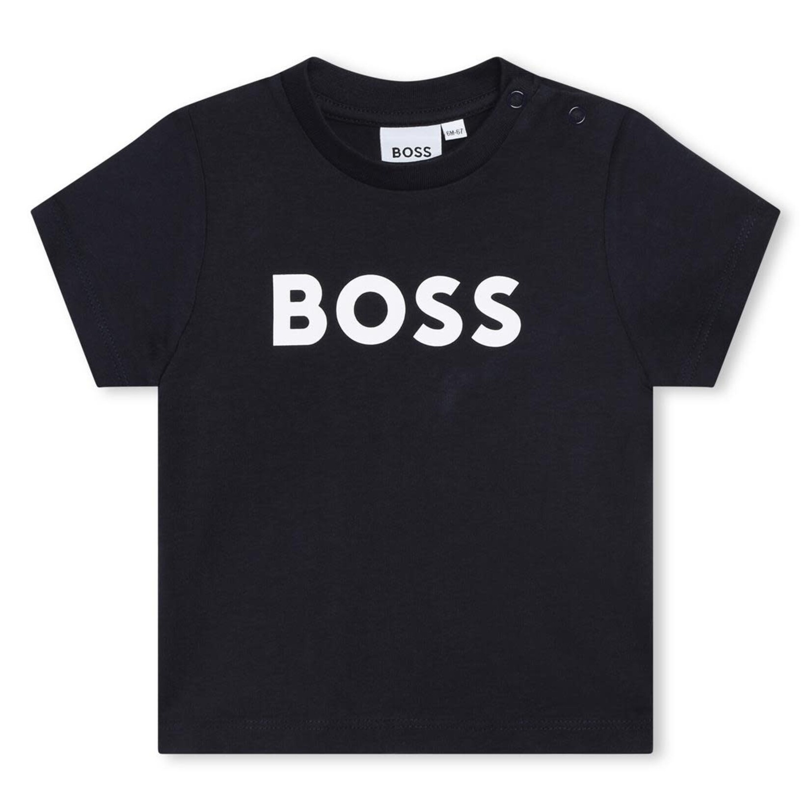 Boss Boss T-SHIRT KORTE MOUWEN J05P12 MARINE