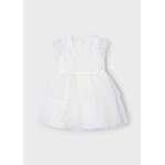 Mayoral Mayoral Tulle sequin dress Natural - 25 03914