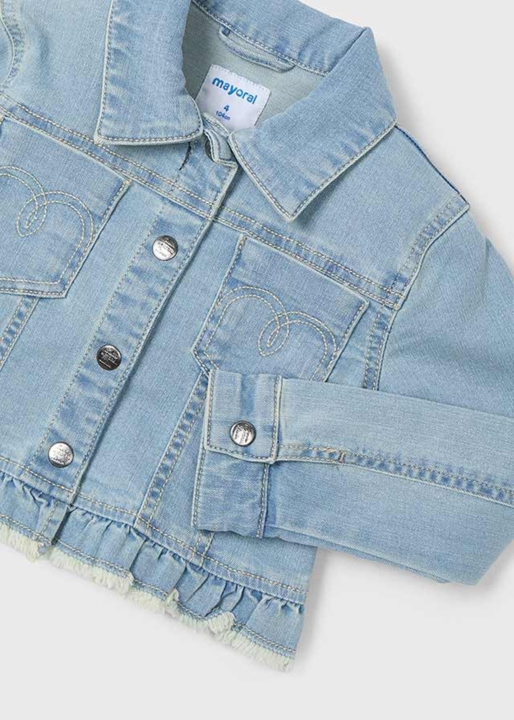 Mayoral Mayoral Denim jacket Bleach - 25 03408