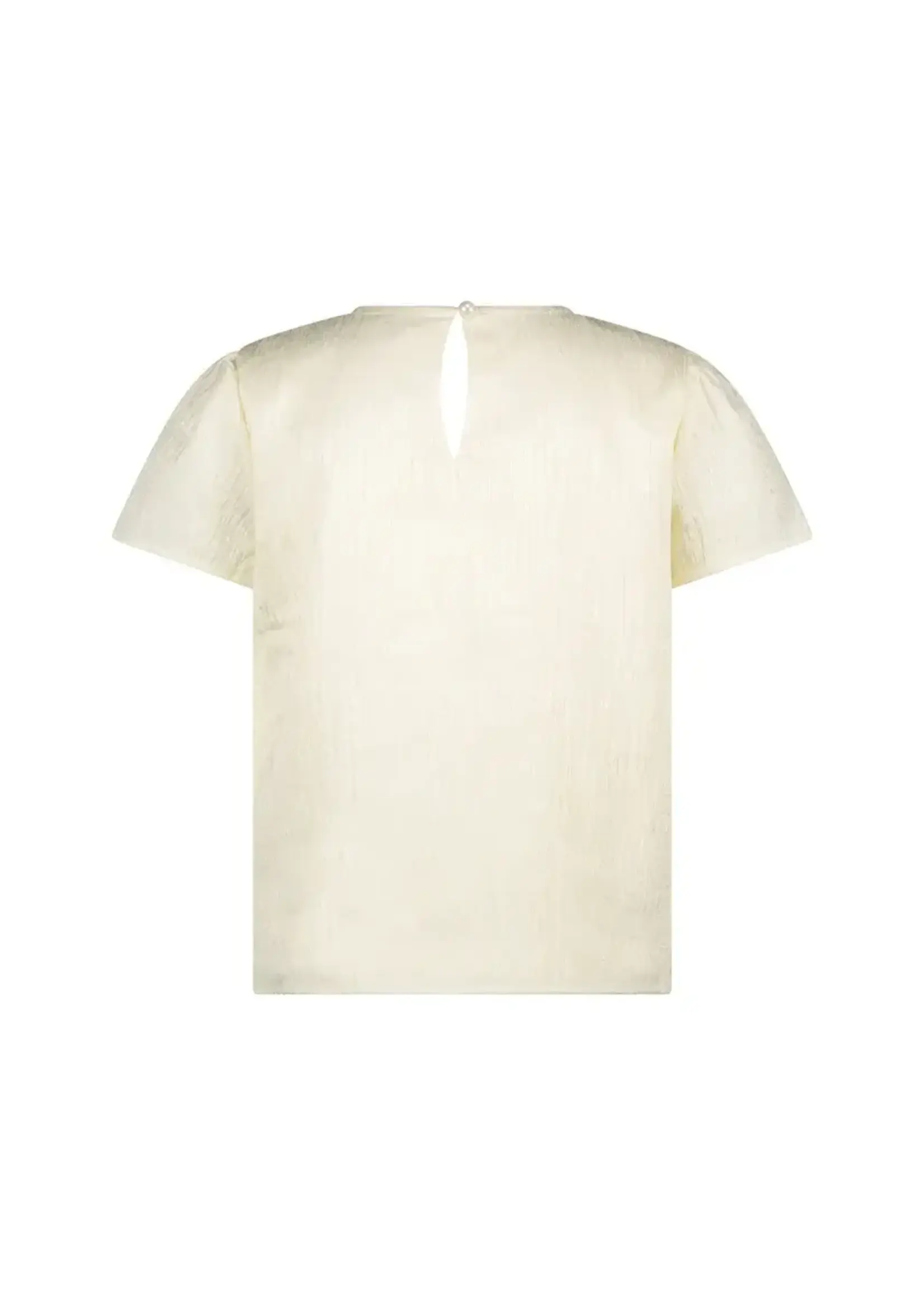 Le Chic Le Chic ERLENA♥ crushed satin top *Dreamy Creamy*