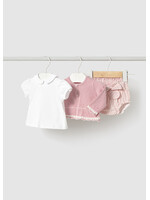Mayoral Mayoral Short and jacket set Baby Rose - 25 01254