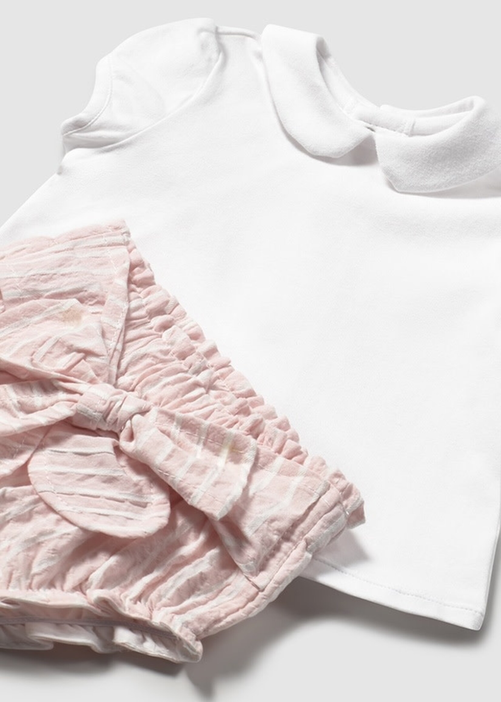 Mayoral Mayoral Short and jacket set Baby Rose - 25 01254