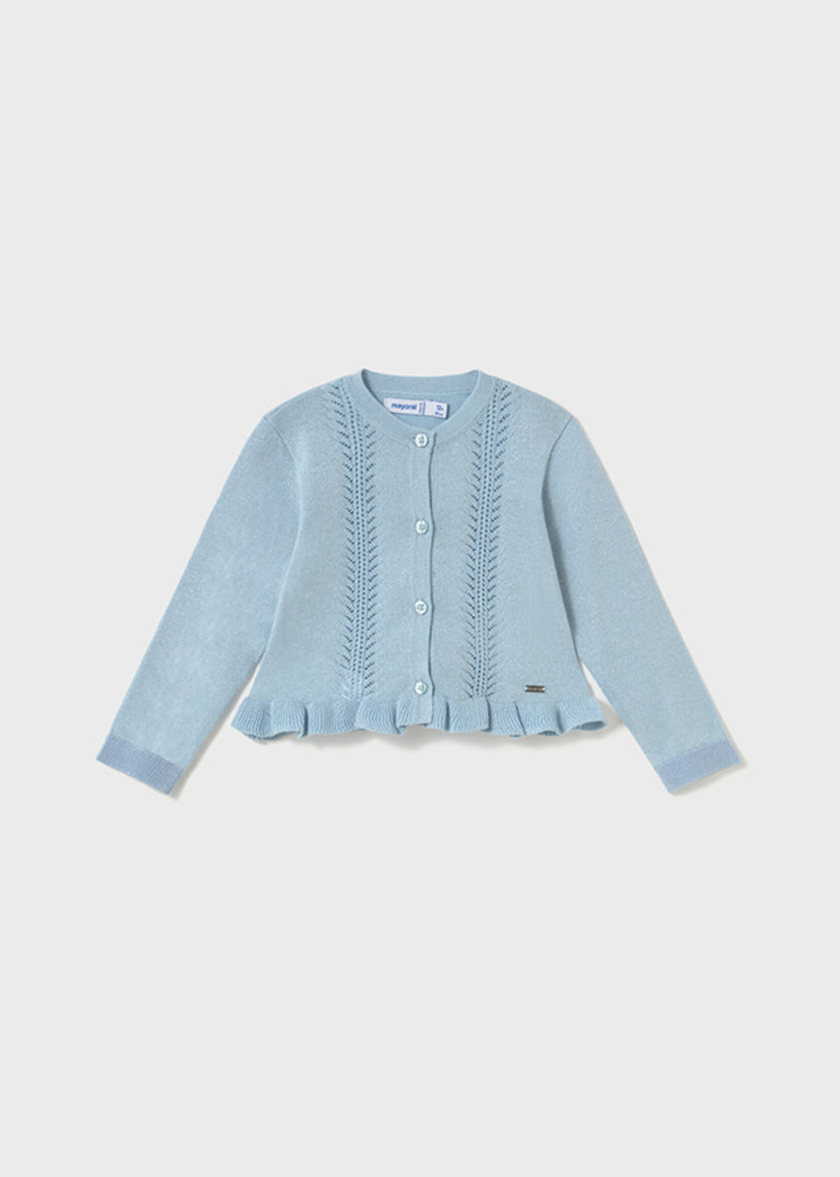 Mayoral Mayoral Knit cardigan Sky - 25 01398